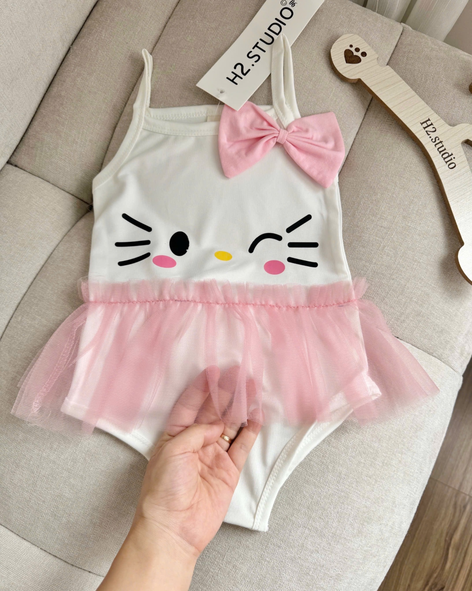 G616 - SET BƠI BÉ GÁI MÈO KITTY 2S VOAN BÈO