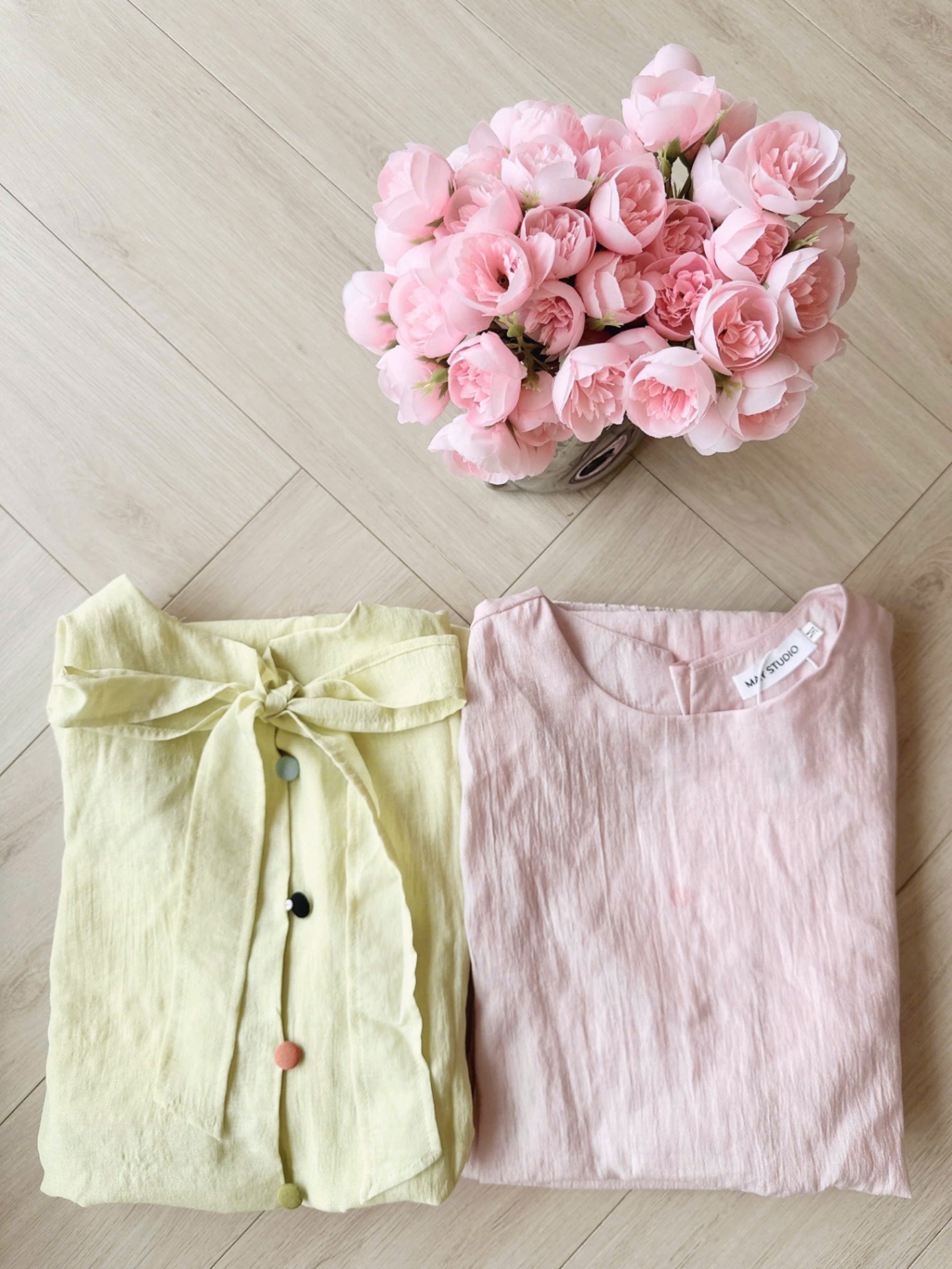 S060 - SET ĐŨI BUỘC NƠ SAU CÚC BỌC QUẦN SUÔNG