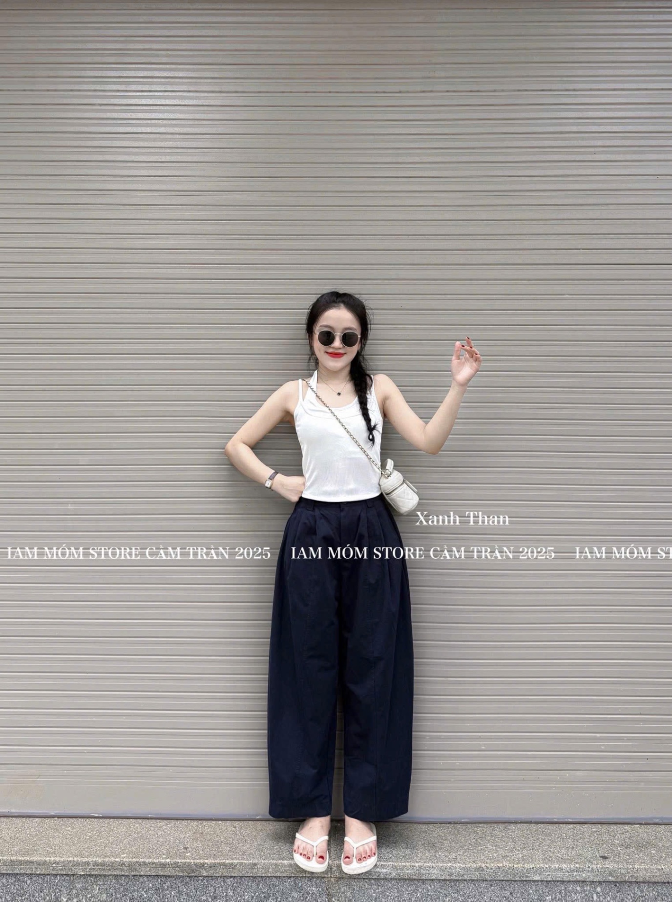 QNU603 - QUẦN SUÔNG KAKI LỤA CHUN SAU