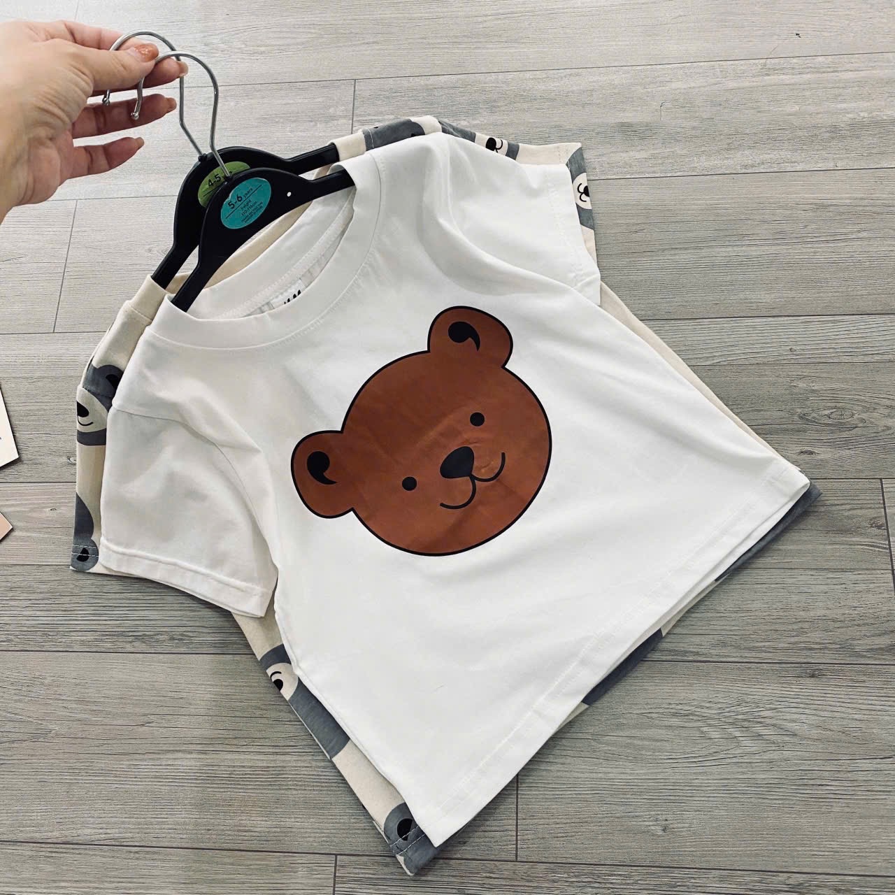T739 - SET 2 BỘ ĐÙI BÉ TRAI GẤU PHỐI sale