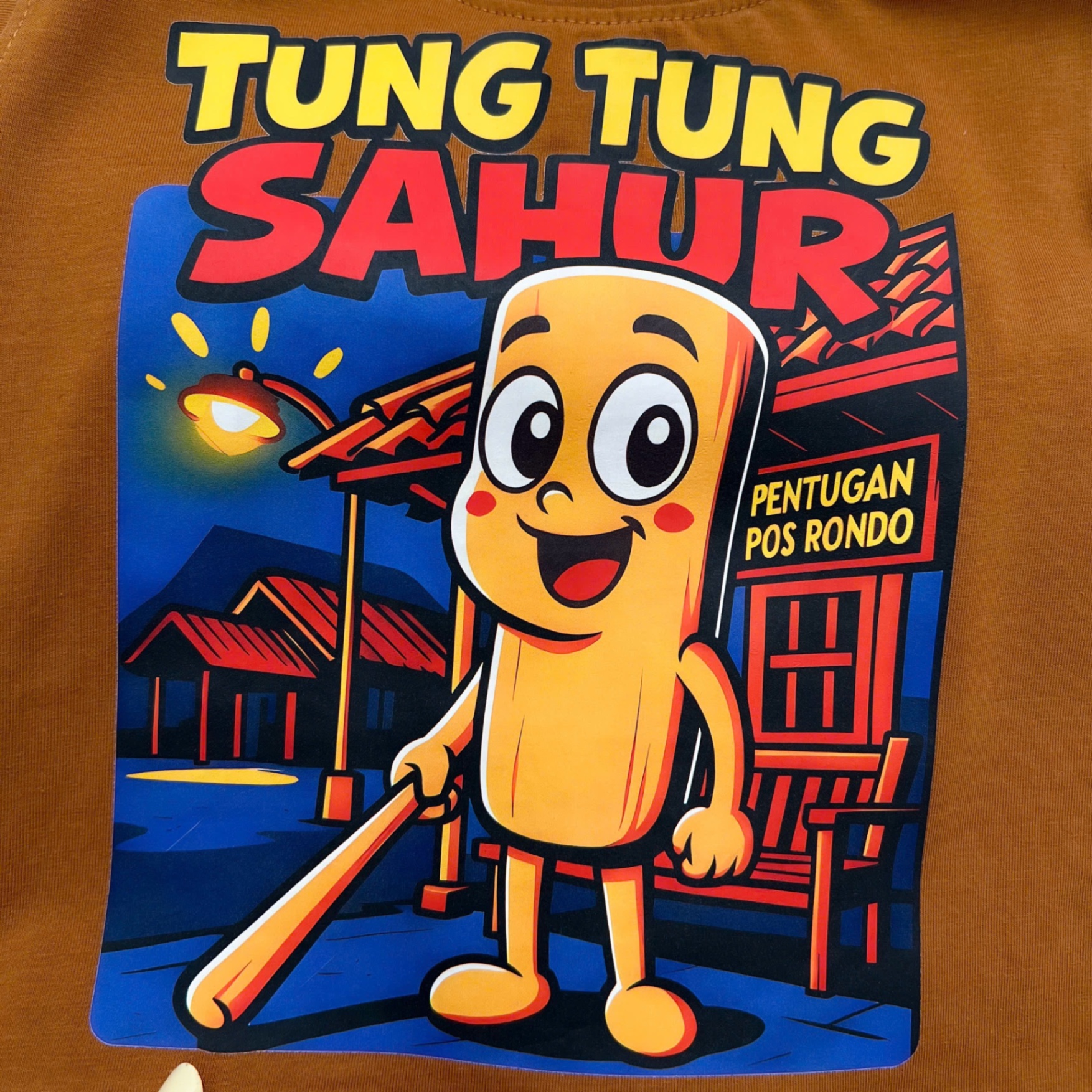 T749 - BỘ ĐÙI BÉ TRAI ÁO NÂU TUNG TUNG QUẦN SỌC