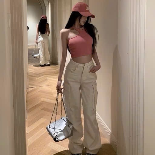 QNU606 - QUẦN JEANS SUÔNG TÚI HỘP 2M