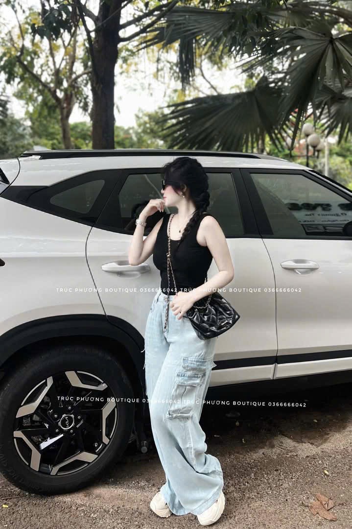 QNU606 - QUẦN JEANS SUÔNG TÚI HỘP 2M