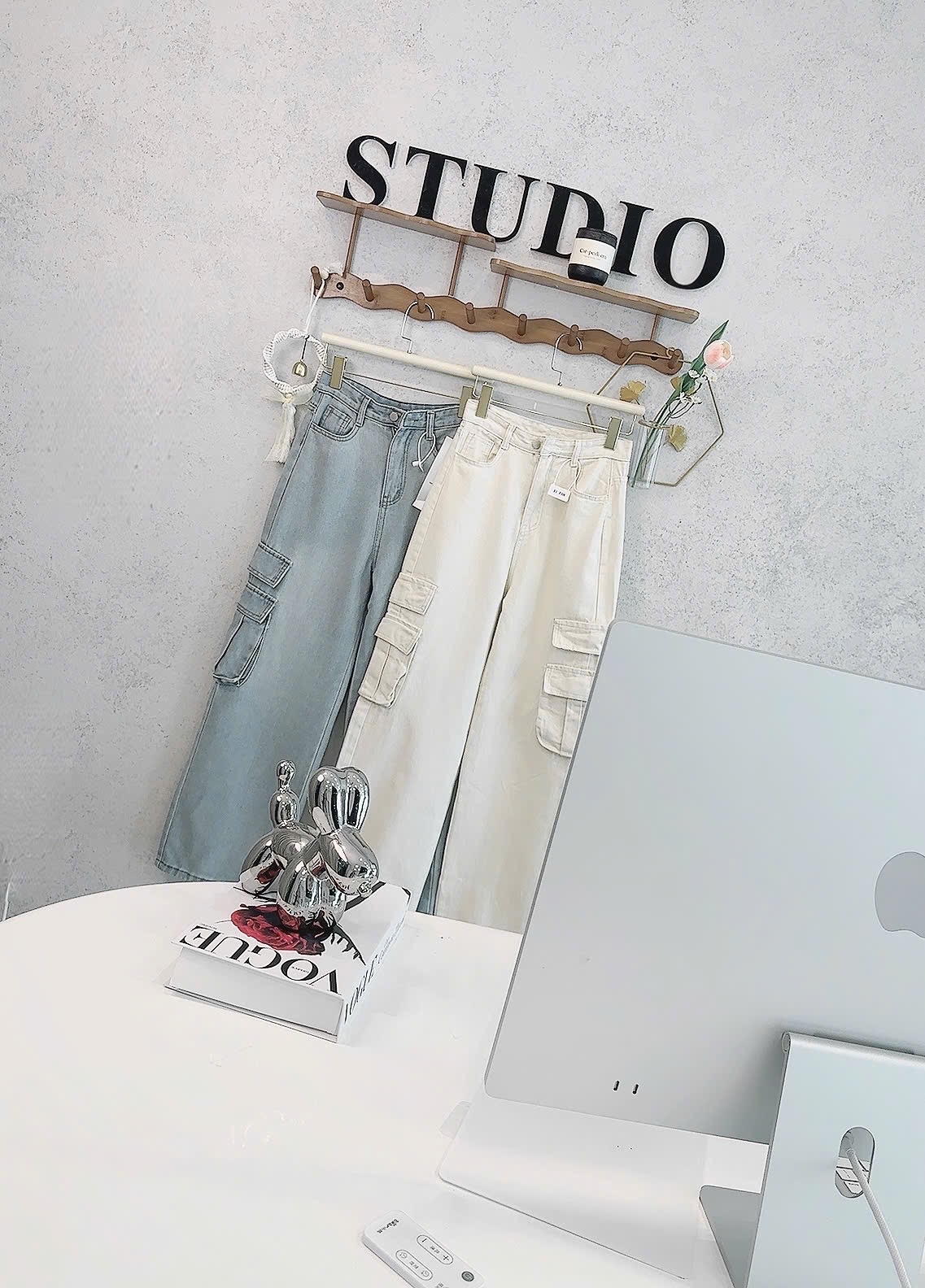 QNU606 - QUẦN JEANS SUÔNG TÚI HỘP 2M
