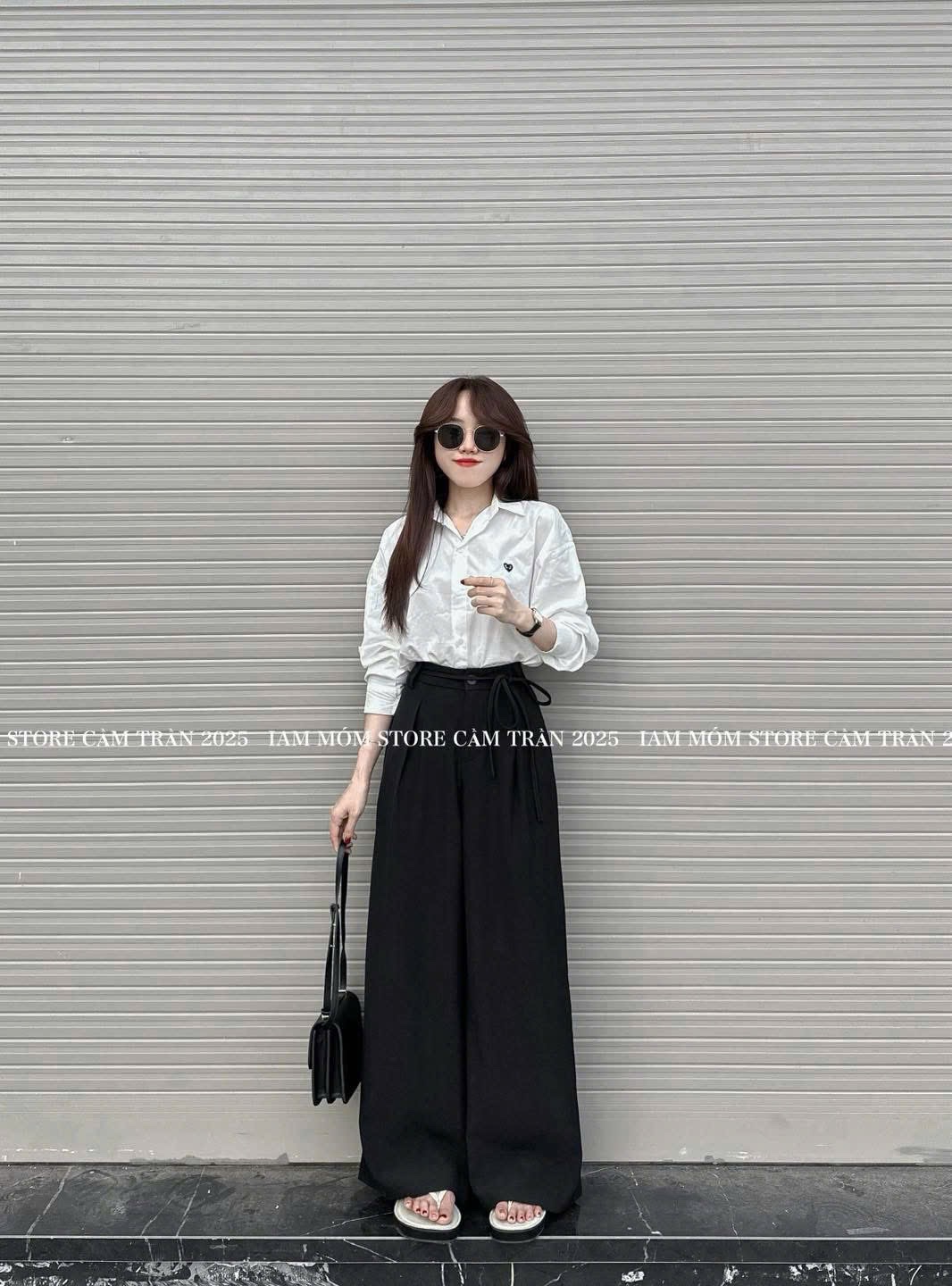 QNU613 - QUẦN SUÔNG CẠP KHOÁ TRƯỚC PHỐI DÂY M6369