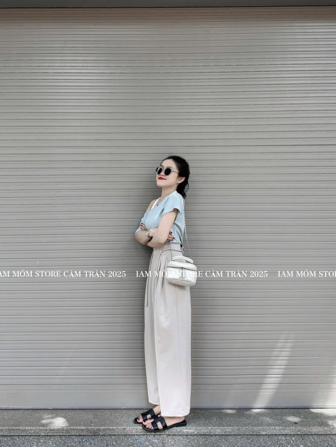 QNU613 - QUẦN SUÔNG CẠP KHOÁ TRƯỚC PHỐI DÂY M6369