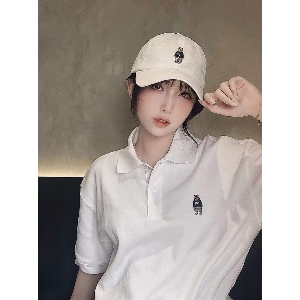 PK233 - MŨ LƯỠI TRAI MLB GẤU W