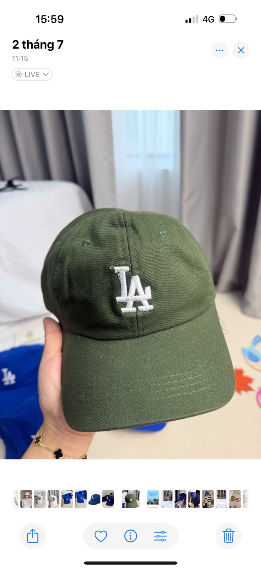 PK233 - MŨ LƯỠI TRAI MLB GẤU W