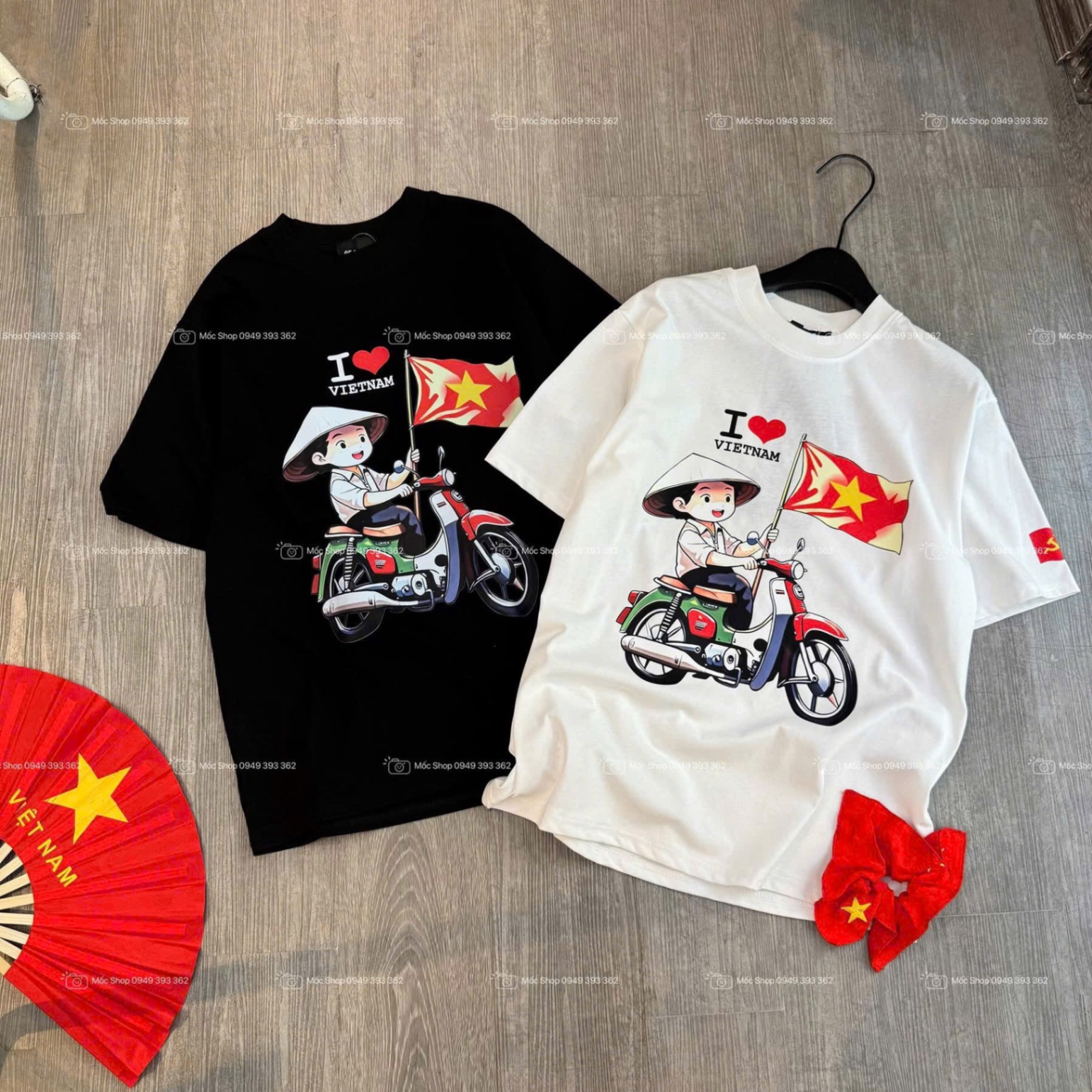 ANU263 - ÁO PHÔNG NỮ LÁI XE I ❤️ VIETNAM