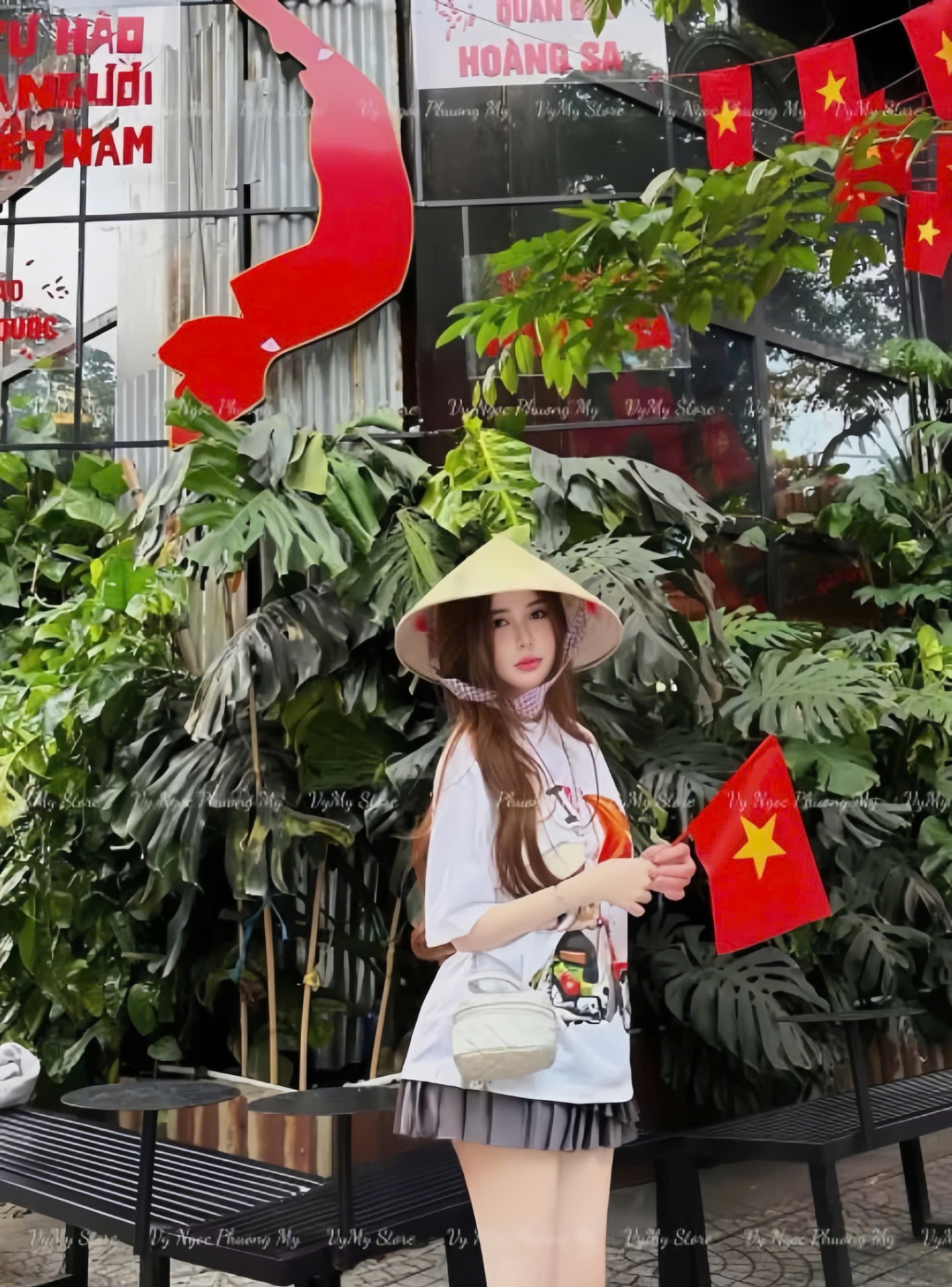 ANU263 - ÁO PHÔNG NỮ LÁI XE I ❤️ VIETNAM