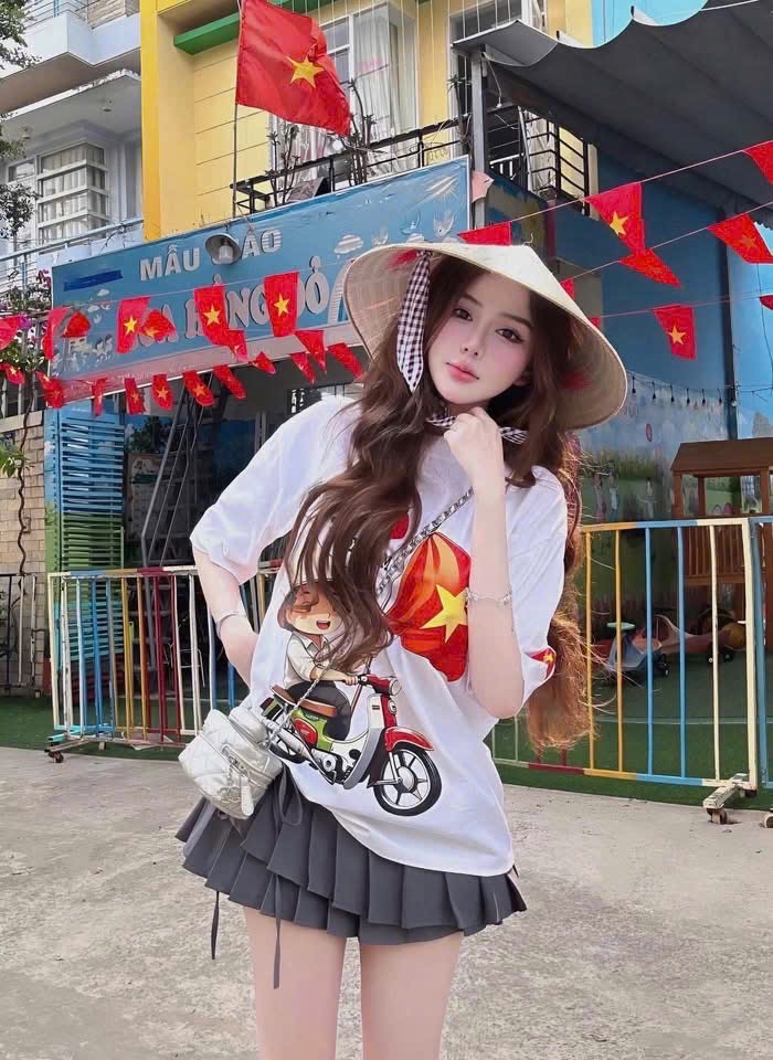 ANU263 - ÁO PHÔNG NỮ LÁI XE I ❤️ VIETNAM