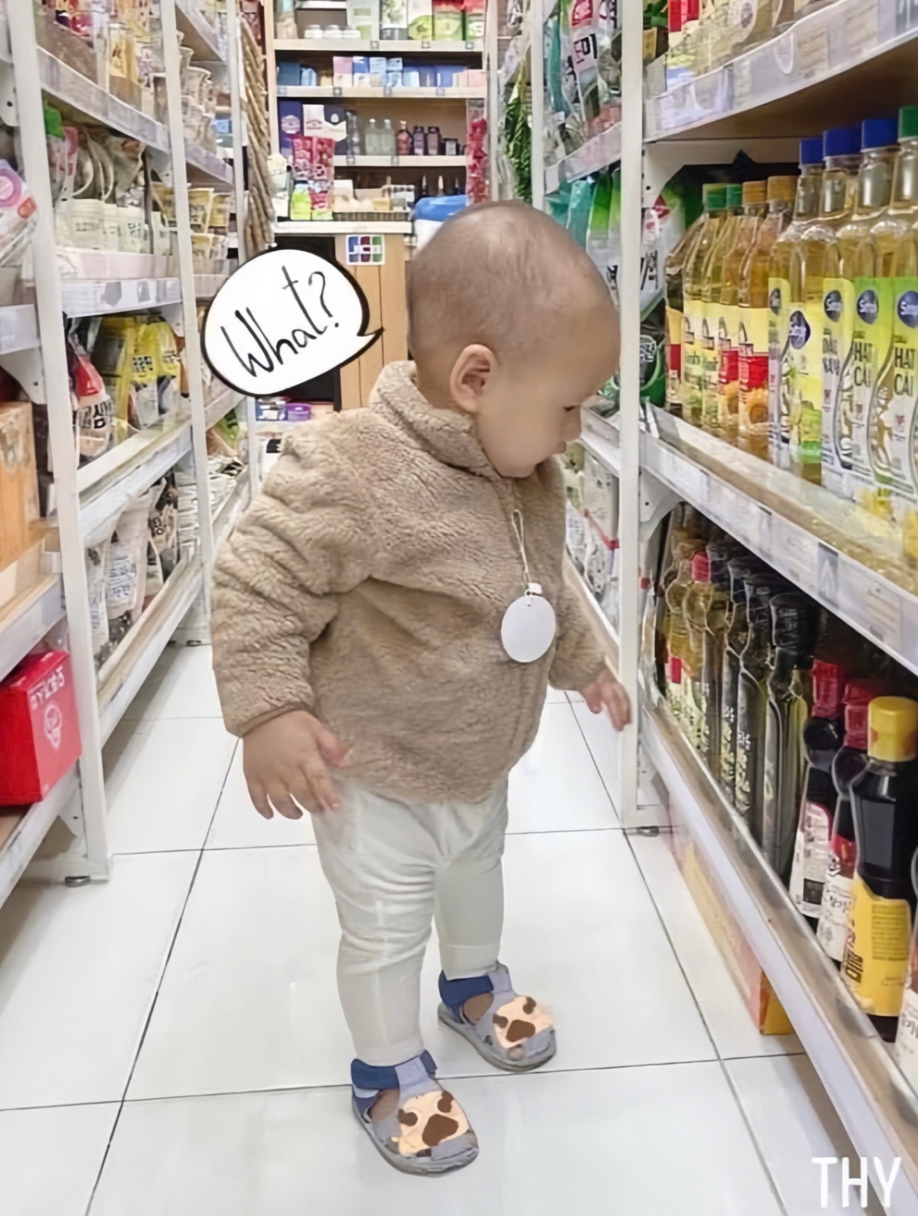 AB755 - ÁO KHOÁC LÔNG MỀM BÉ 6M