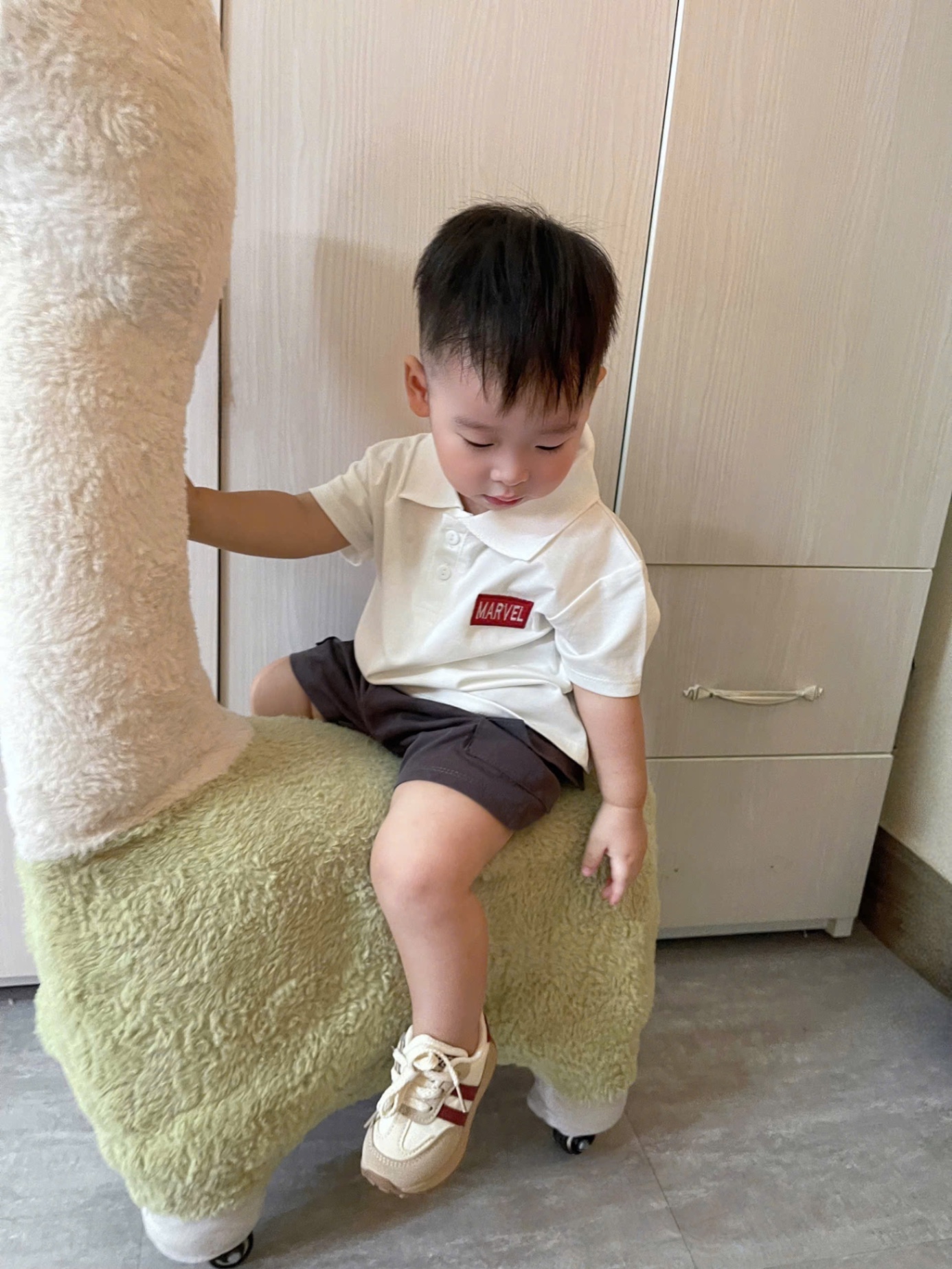 AB769 - SET 2 ÁO POLO BÉ TRAI CỘC TAY MARVEL