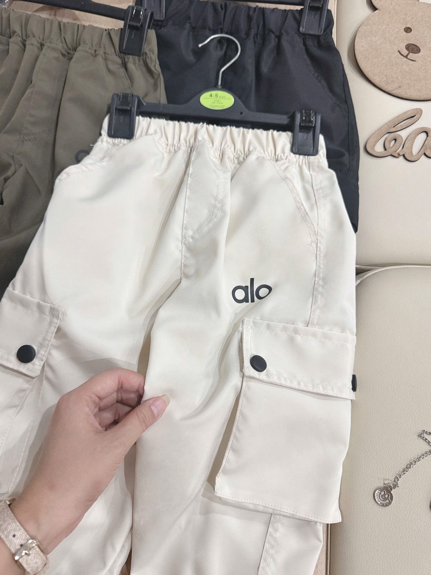 (chờ) QB328 - SET 3 QUẦN BÉ TRAI BOMBER TÚI HỘP alo