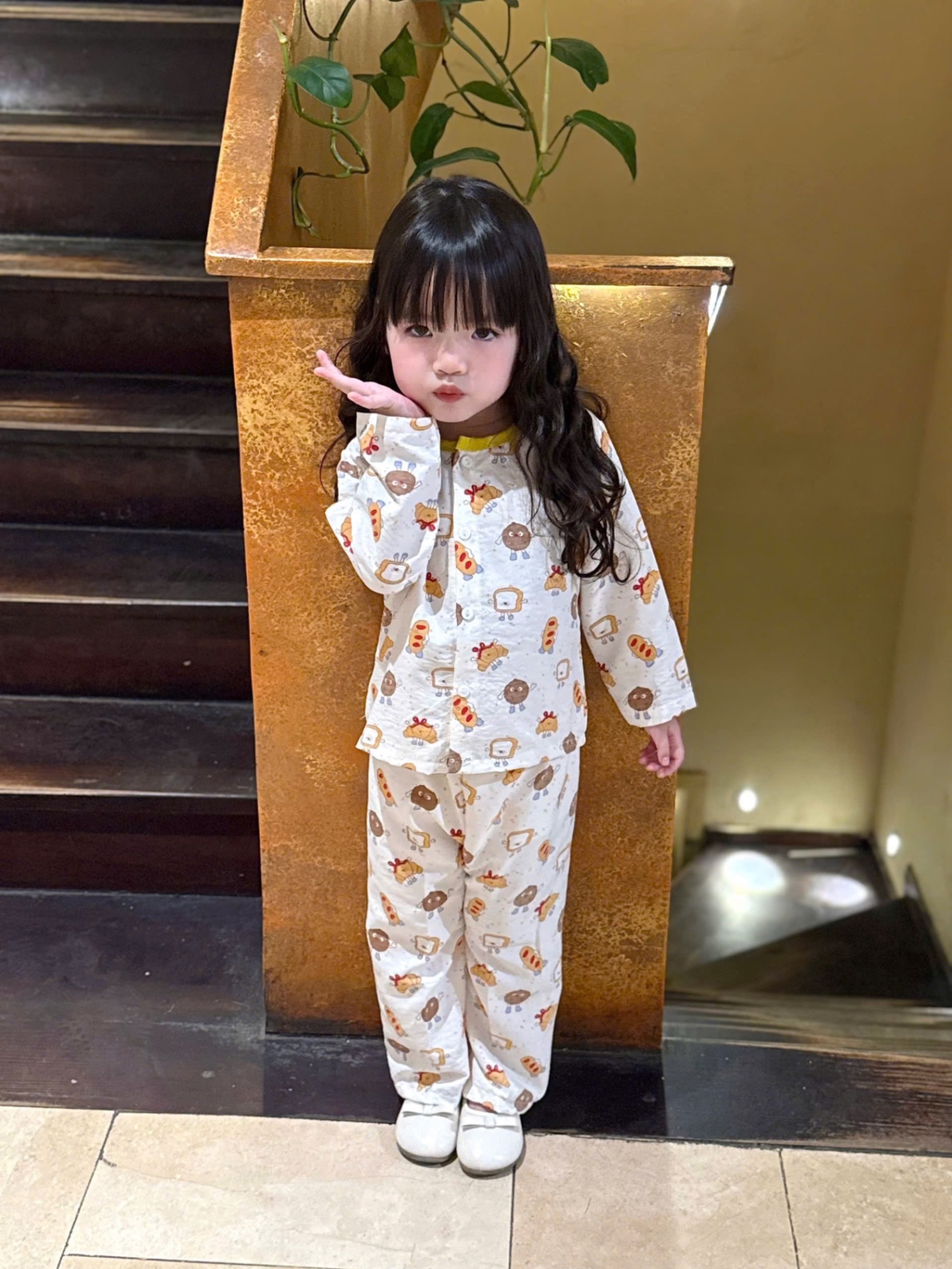 G730 - SET 2 BỘ BÉ PYJAMA DÀI TAY HOẠ TIẾT CÚN