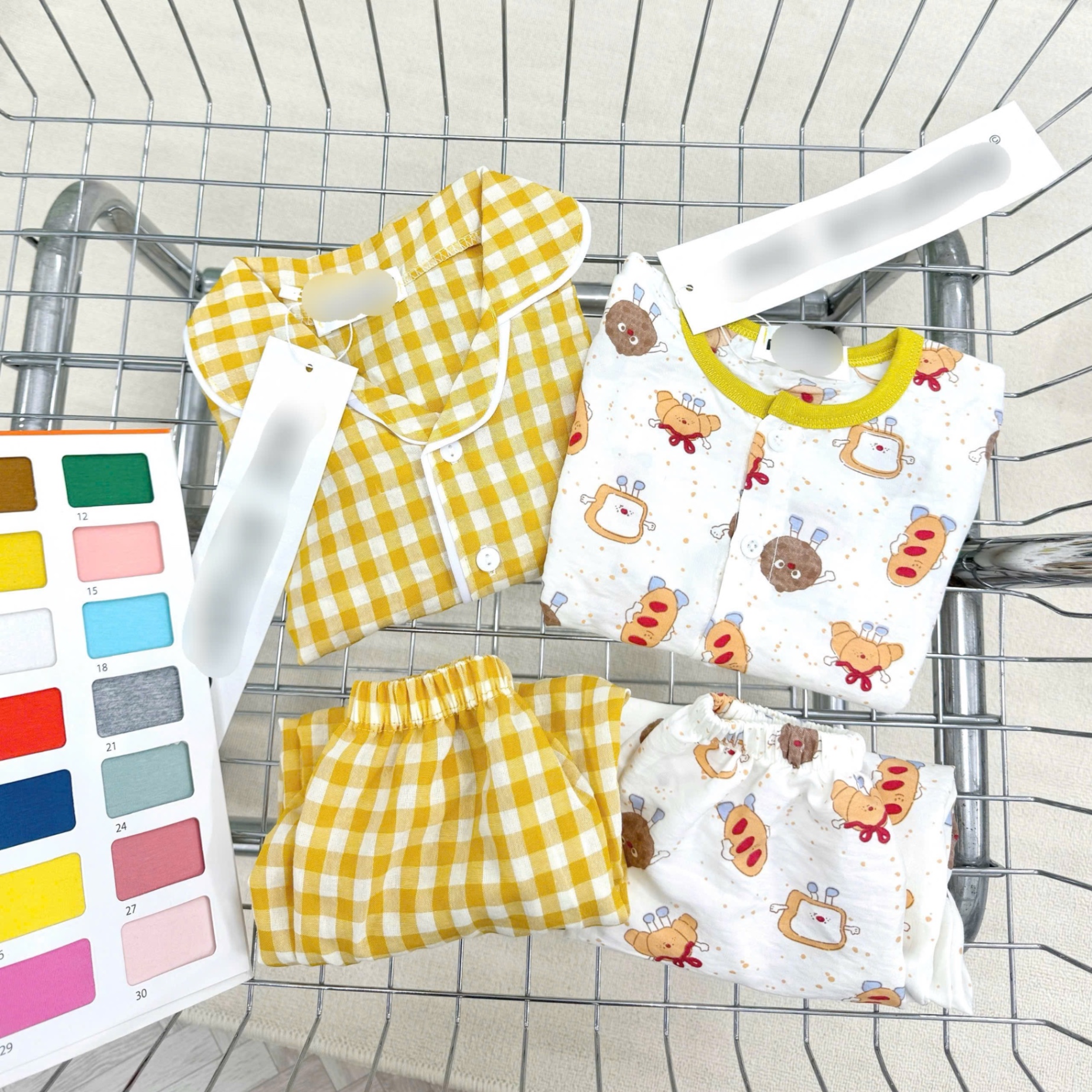 G730 - SET 2 BỘ BÉ PYJAMA DÀI TAY HOẠ TIẾT CÚN