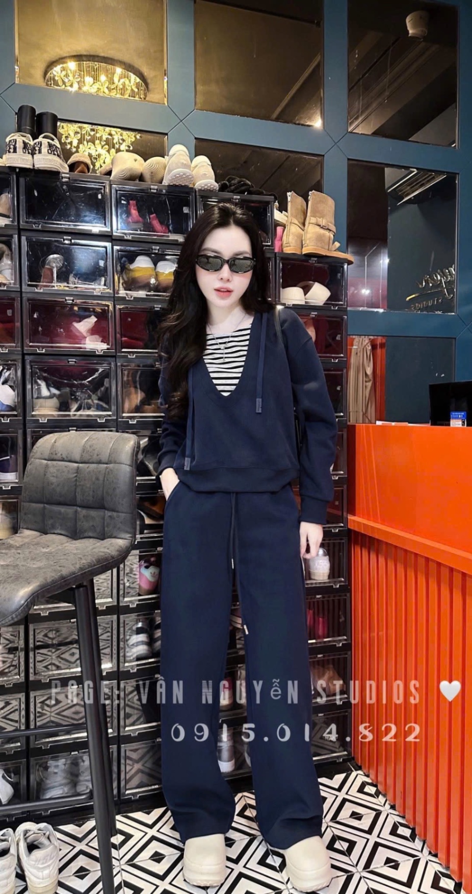 S165 - SET NỈ HAIDA NỮ THAN PHỐI KẺ NGỰC