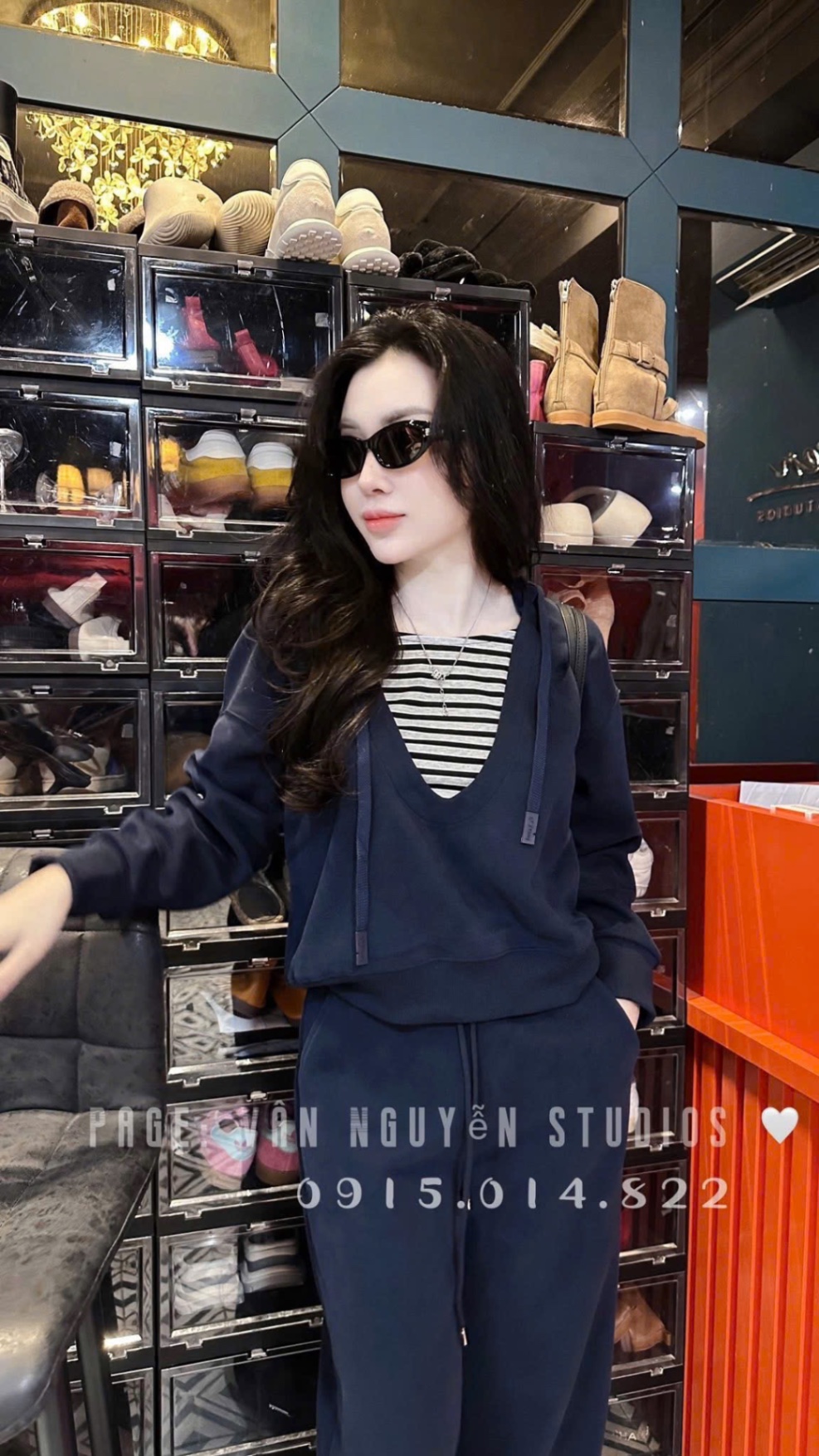 S165 - SET NỈ HAIDA NỮ THAN PHỐI KẺ NGỰC