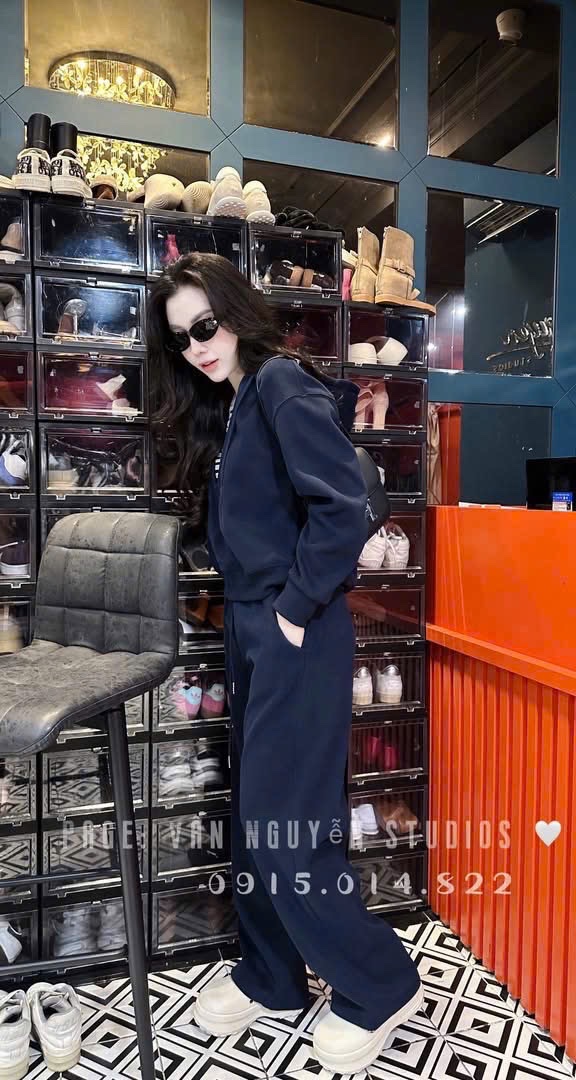 S165 - SET NỈ HAIDA NỮ THAN PHỐI KẺ NGỰC