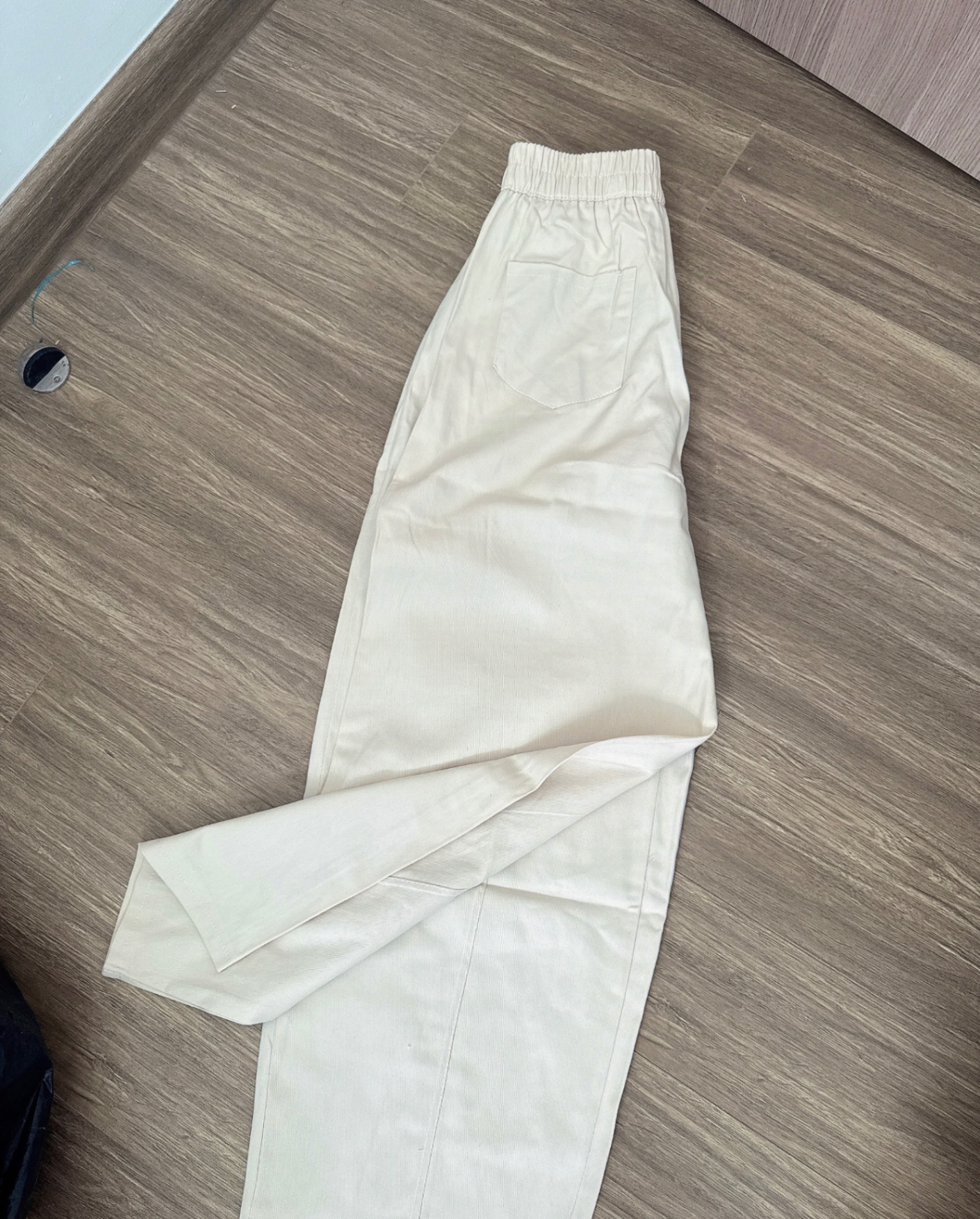QNU633 - QUẦN KAKI GIÃN SUÔNG BE CHUN SAU M415