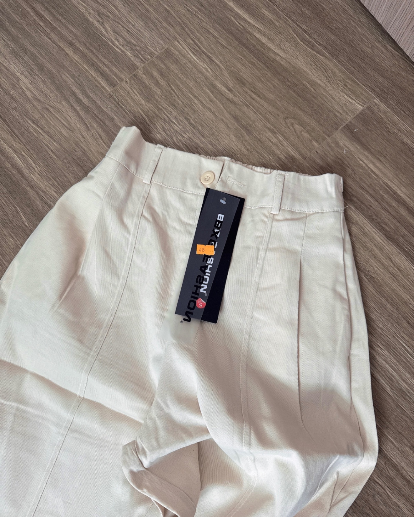 QNU633 - QUẦN KAKI GIÃN SUÔNG BE CHUN SAU M415