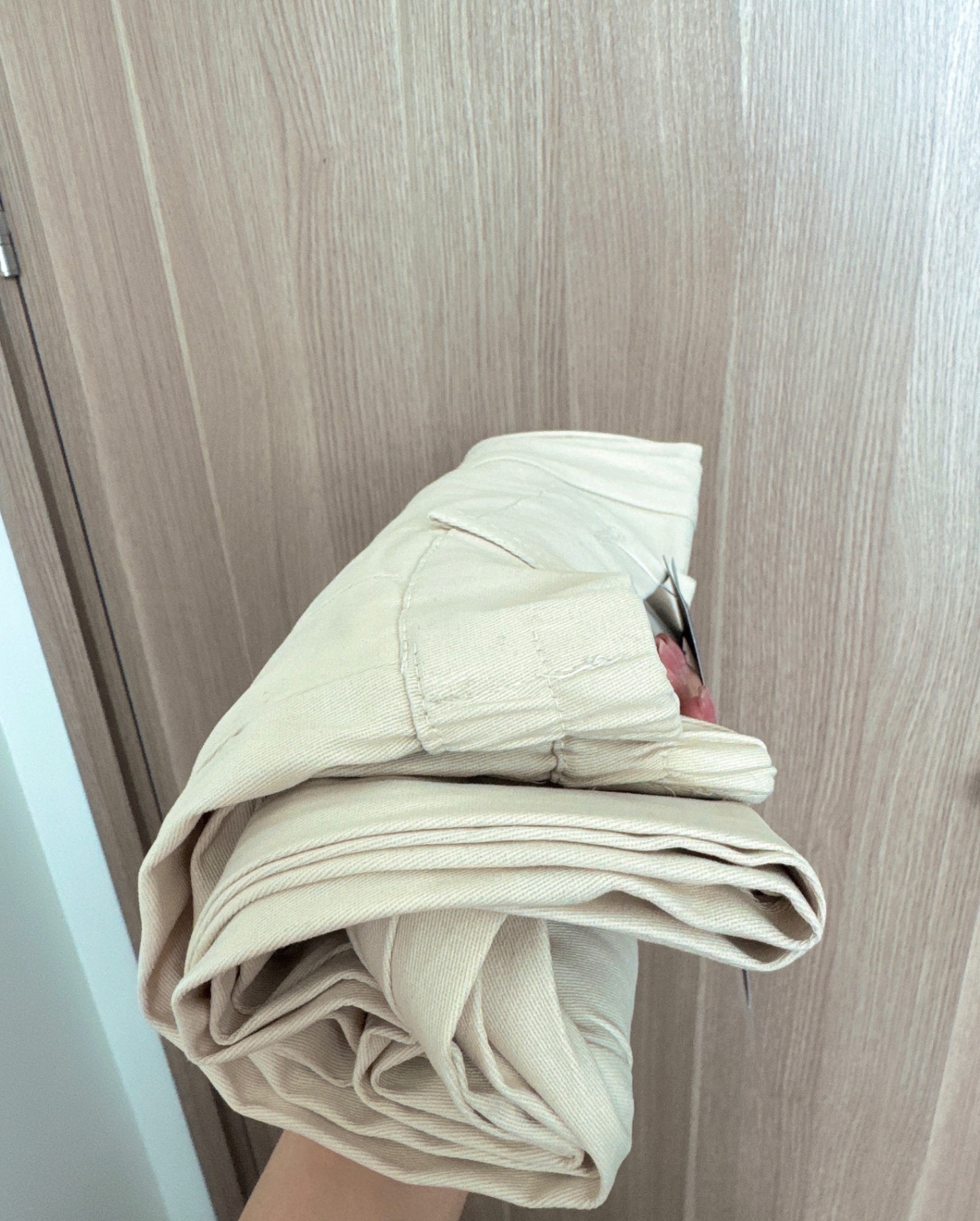 QNU633 - QUẦN KAKI GIÃN SUÔNG BE CHUN SAU M415