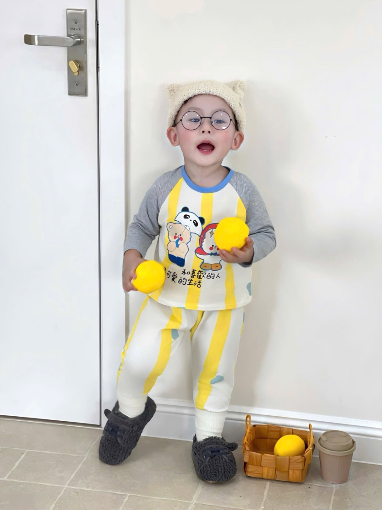 T977 - SET 2 BỘ BÉ TRAI DÀI PHỐI TAY MICKEY 89