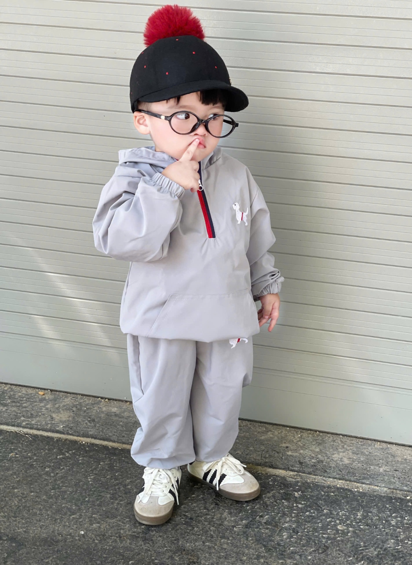 T988 - BỘ GIÓ BÉ TRAI MŨ LIỀN THOM