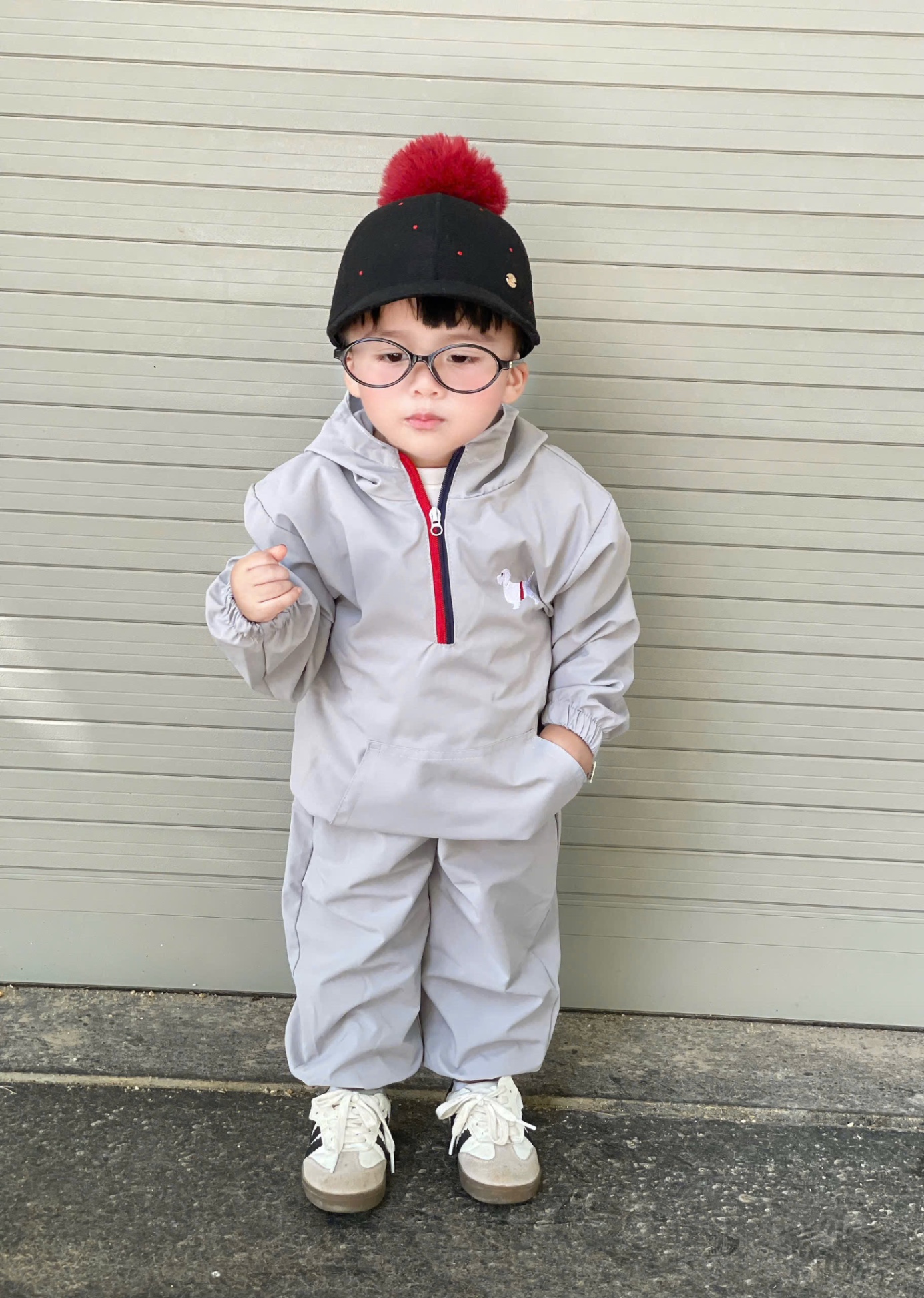 T988 - BỘ GIÓ BÉ TRAI MŨ LIỀN THOM