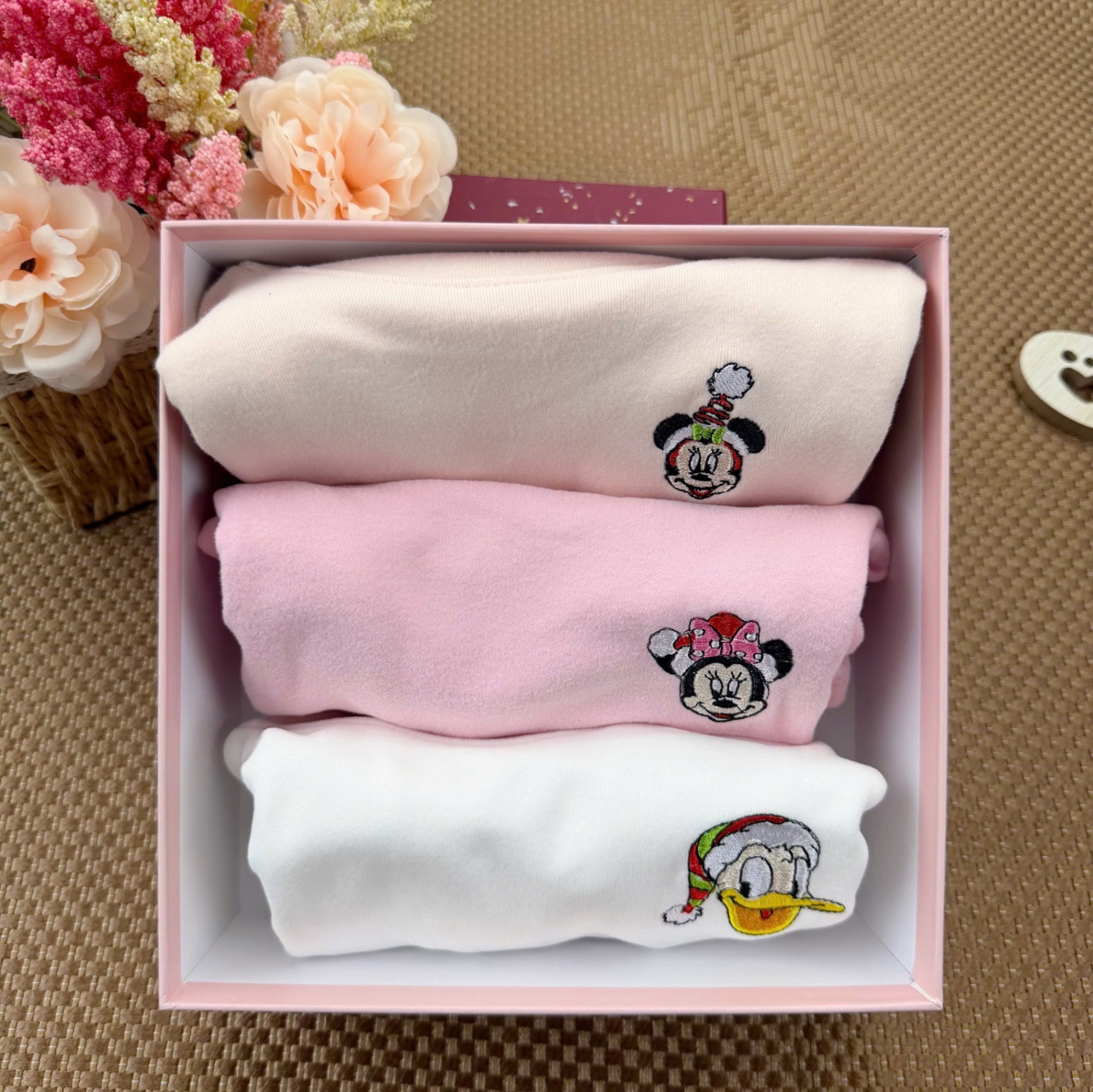 AB816 - SET 3 ÁO BÉ ZIP LÔNG 3P THÊU HOẠT HÌNH