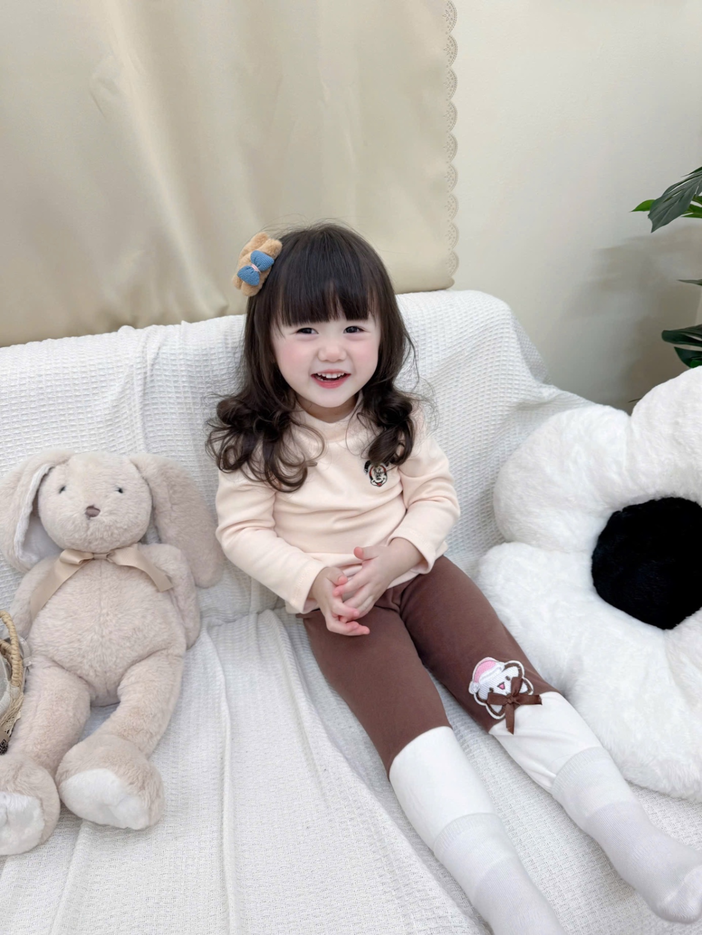 AB816 - SET 3 ÁO BÉ ZIP LÔNG 3P THÊU HOẠT HÌNH