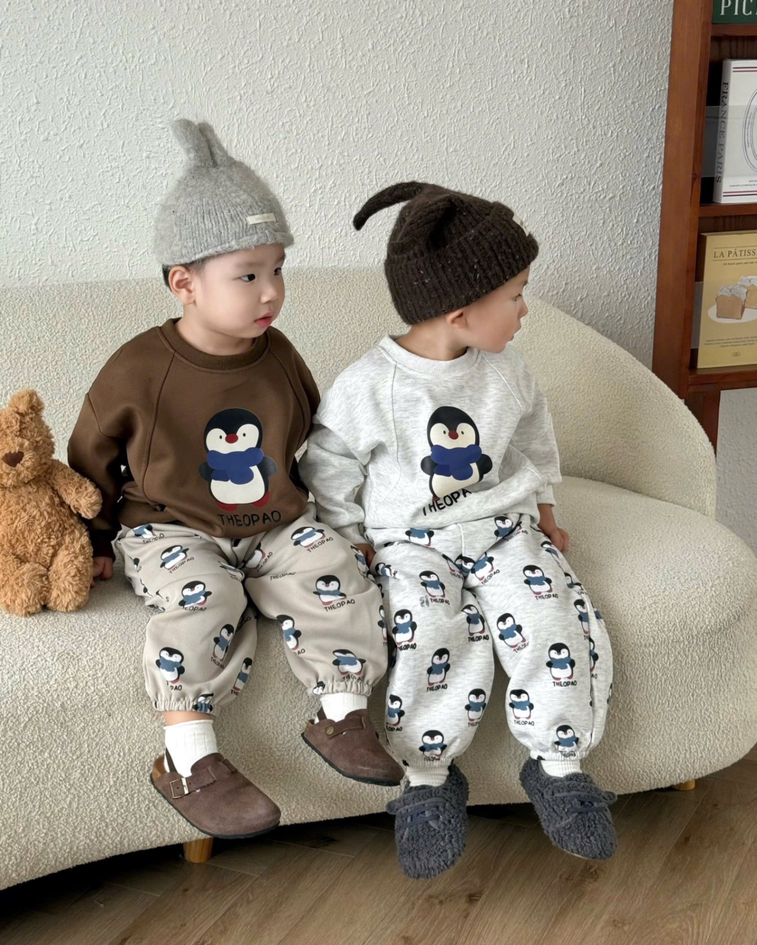 T002 - BỘ NỈ BÉ TRAI CHIM CÁNH CỤT