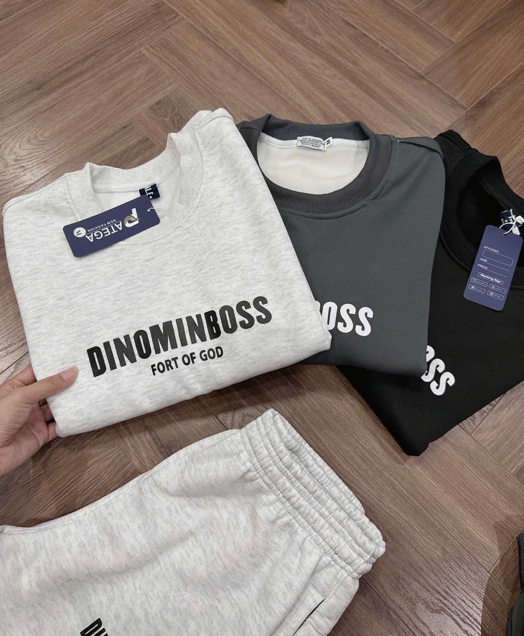 B289 - BỘ NỈ NAM LÓT LÔNG CÁO DINOMIN BOSS