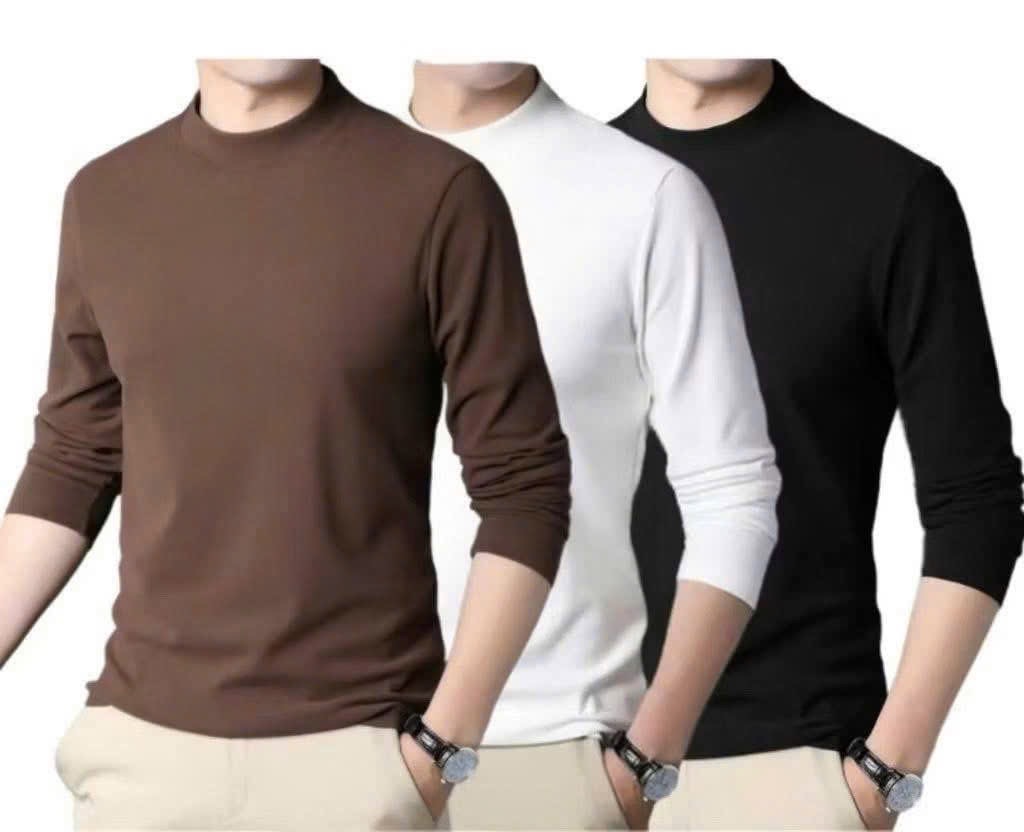 ANA151 - ÁO NAM ZIP LÔNG DÀI TAY CỔ TRÒN