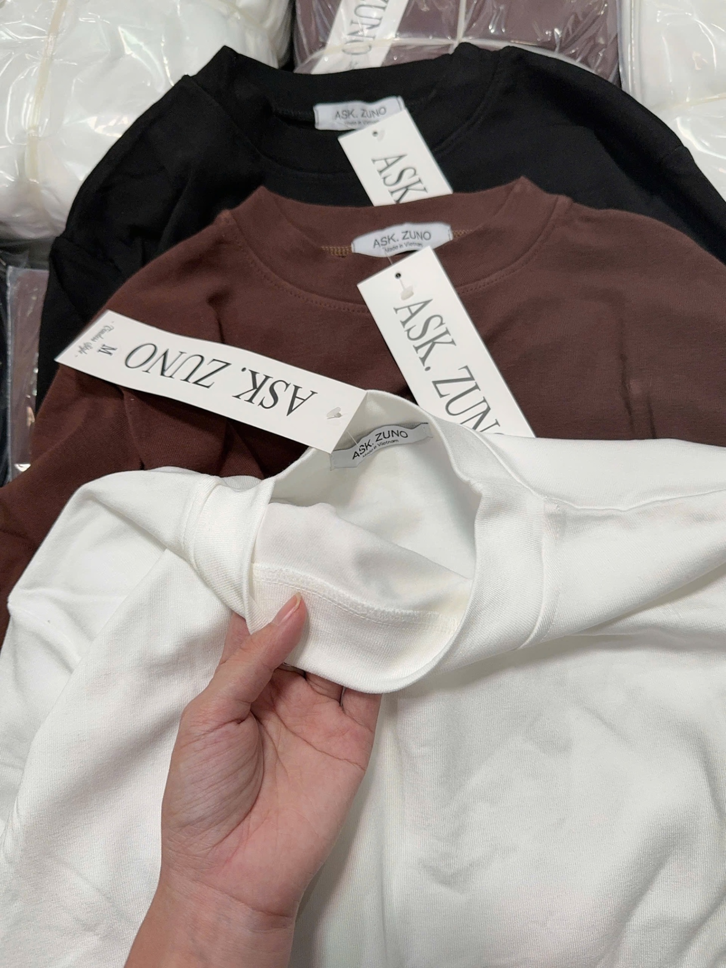 ANA151 - ÁO NAM ZIP LÔNG DÀI TAY CỔ TRÒN