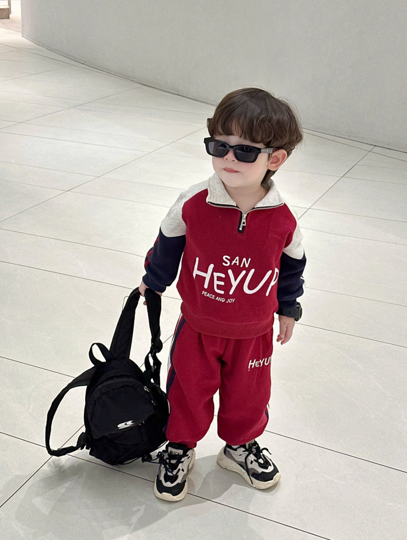 T037 - SET BÉ TRAI POLO CỔ KHOÁ HAIDA XỊN HEYUP