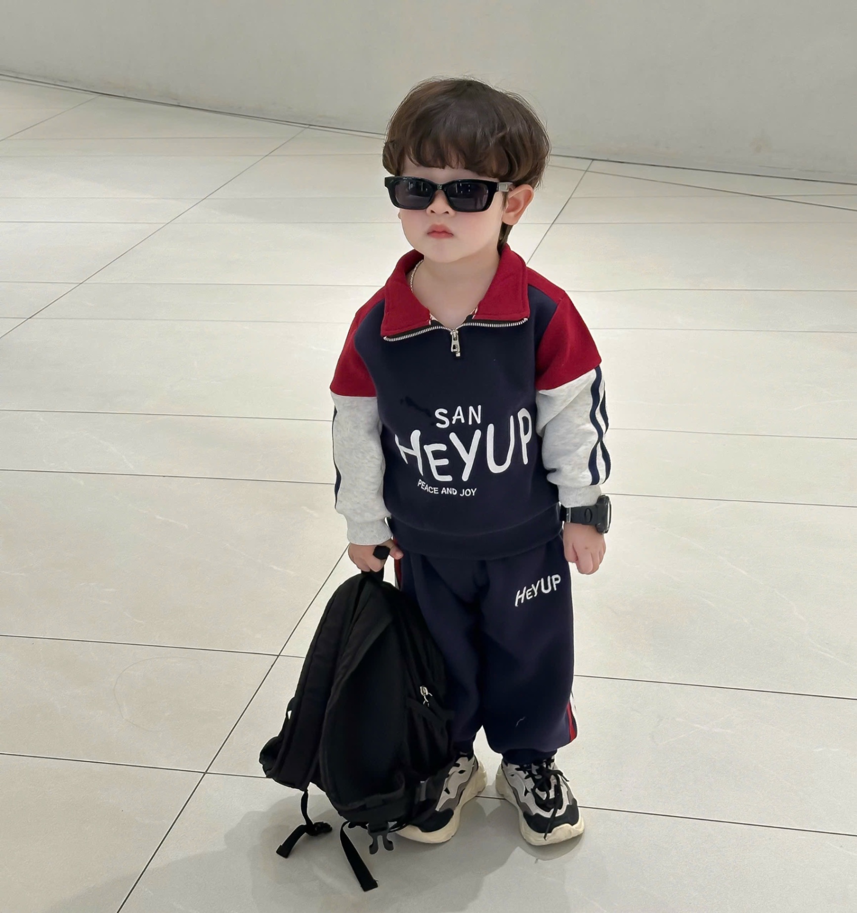T037 - SET BÉ TRAI POLO CỔ KHOÁ HAIDA XỊN HEYUP