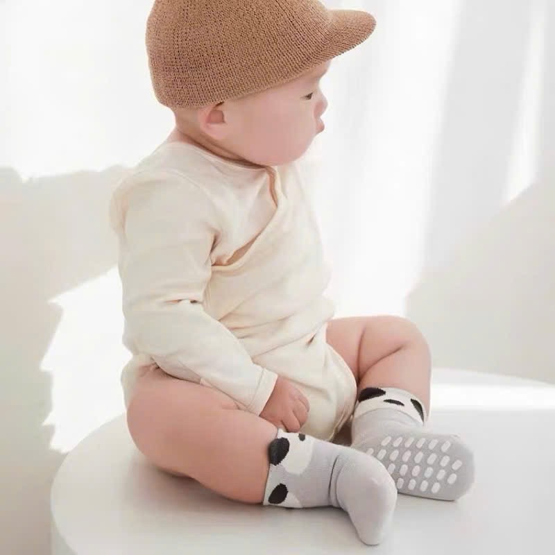 PK256 - SET 10 ĐÔI TẤT SƠ SINH CHỐNG TRƯỢT HÌNH THÚ
