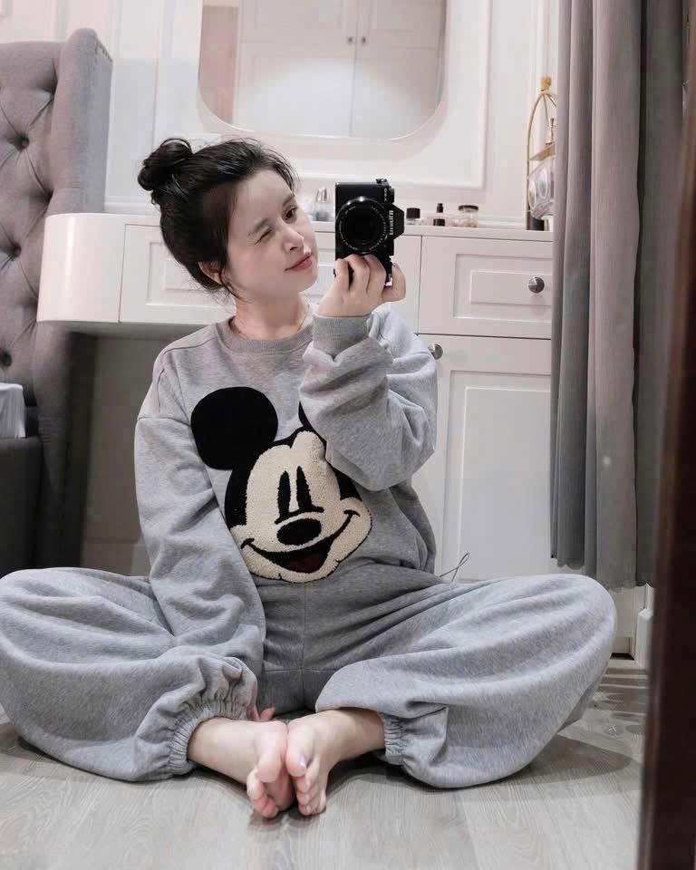 S233 - BỘ NỮ HAIDA THÊU MICKEY XÙ