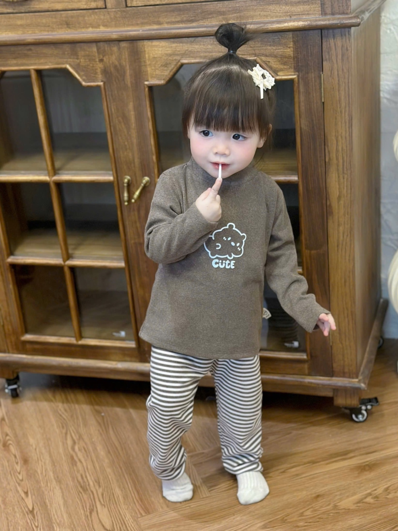 T056 - SET 2 BỘ ZIP LÔNG BÉ CHÓ CUTE BÉ TRAI GÁI