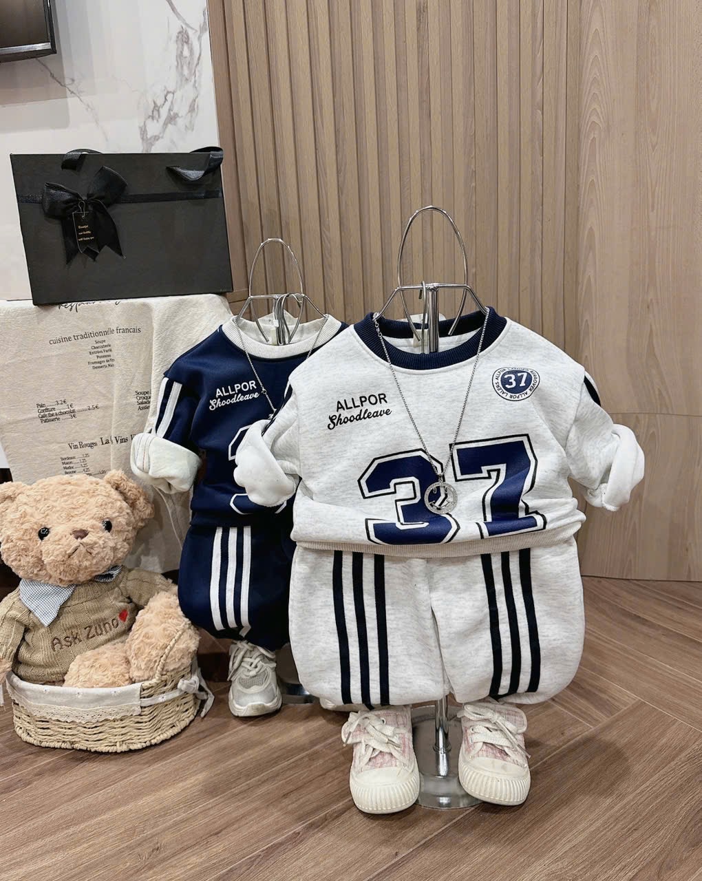 T059 - BỘ NỈ BÉ TRAI HAIDA LÓT NHUNG 37