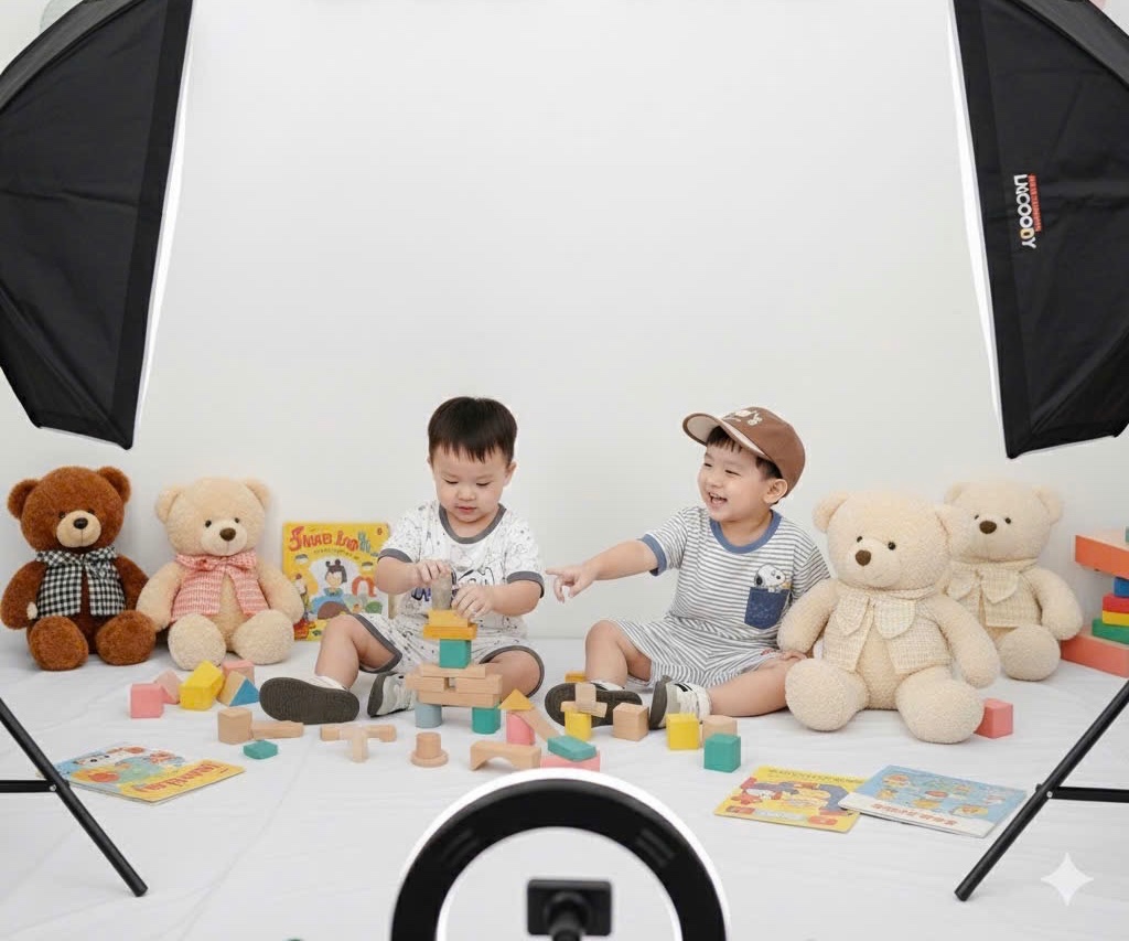 T076 - SET 2 BỘ ĐÙI BÉ TRAI SNOOPY xanh kẻ
