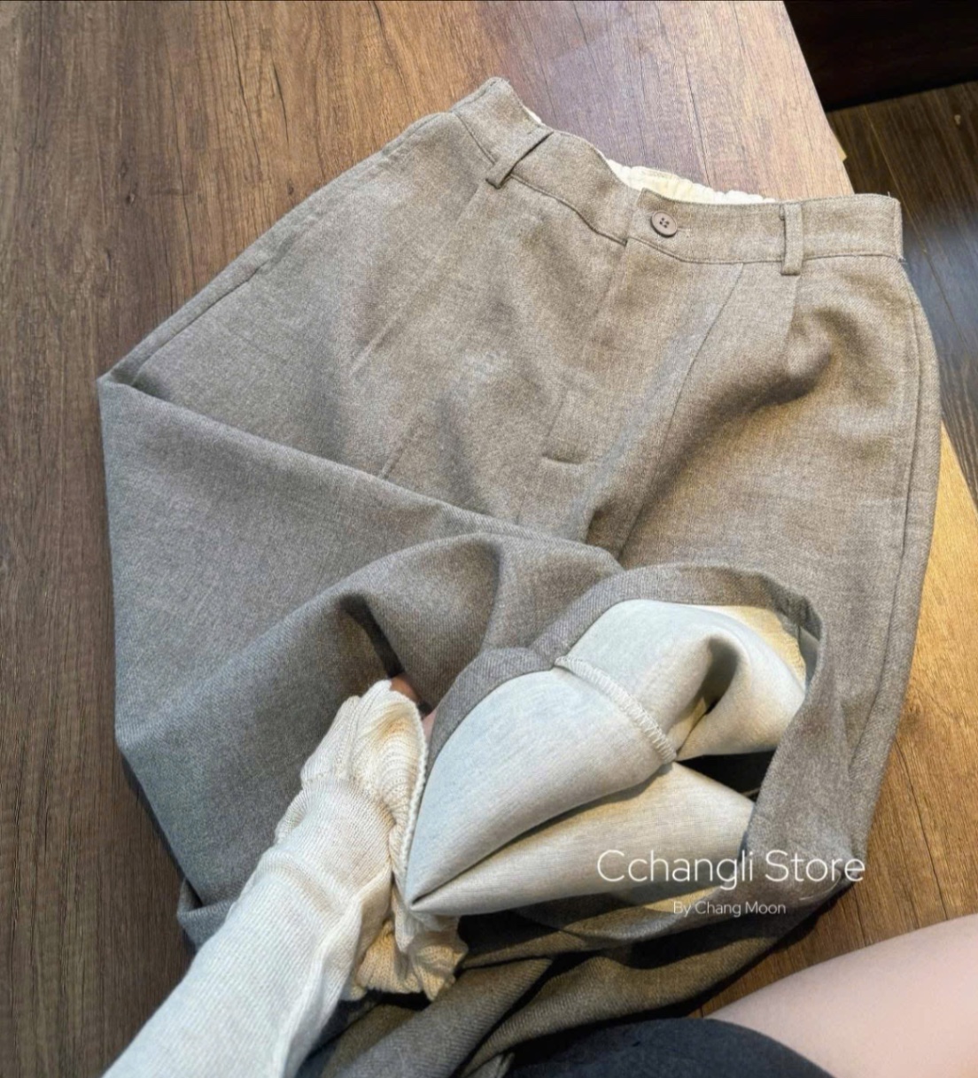QNU656 - QUẦN BAGGY SUÔNG VẢI TIÊU CHUN SAU