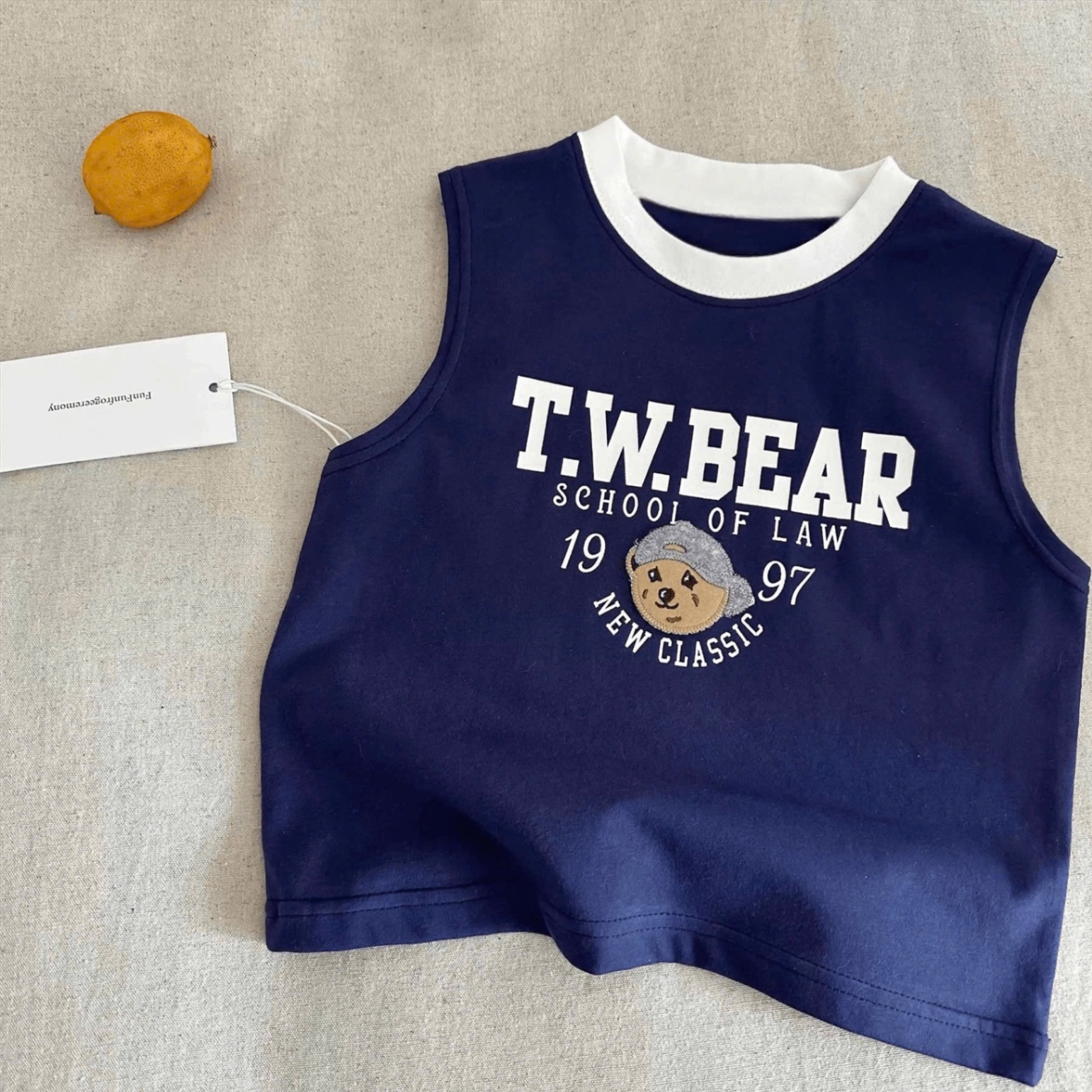 AB869 - SET 3 ÁO BÉ TRAI BA LỖ GẤU TWBEAR