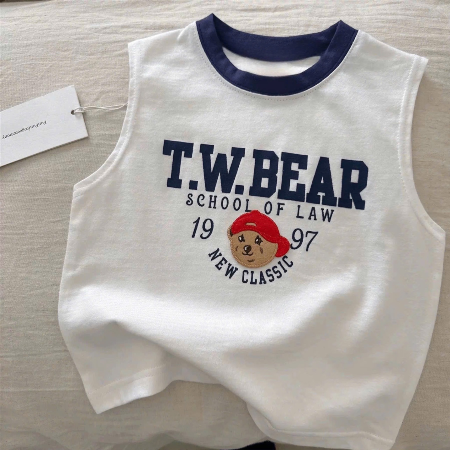 AB869 - SET 3 ÁO BÉ TRAI BA LỖ GẤU TWBEAR