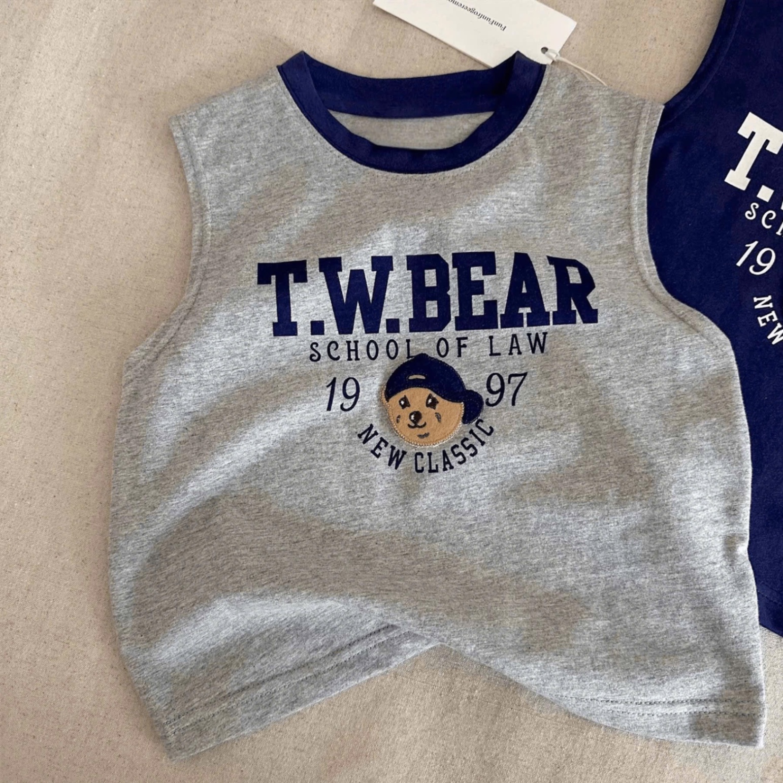 AB869 - SET 3 ÁO BÉ TRAI BA LỖ GẤU TWBEAR