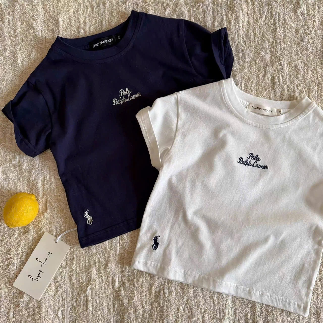 AB875 - SET 4 ÁO BÉ TRAI CỘC THÊU polo than đỏ xám trắng