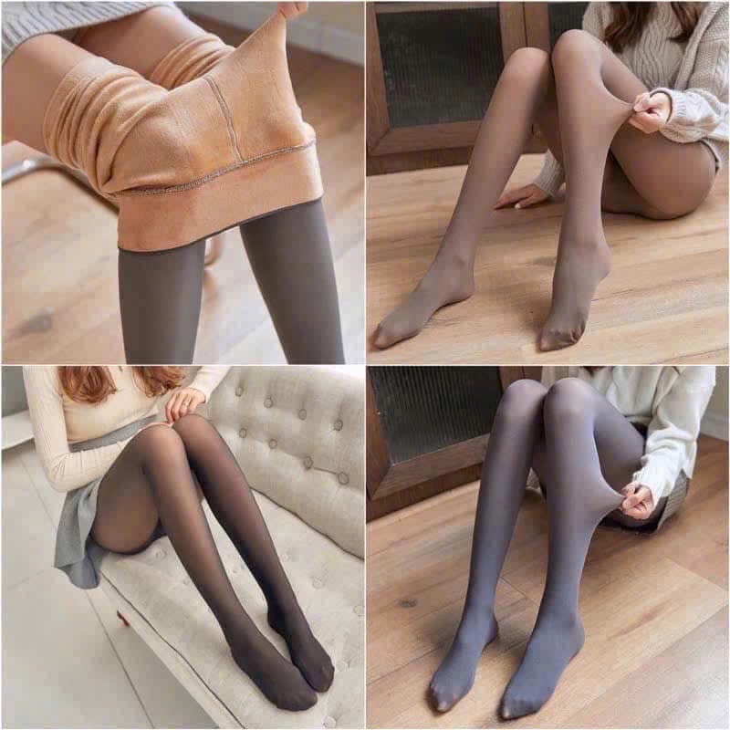 PK267 - QUẦN TẤT 3D LÓT LÔNG 1 LỚP TÚI NHẬT