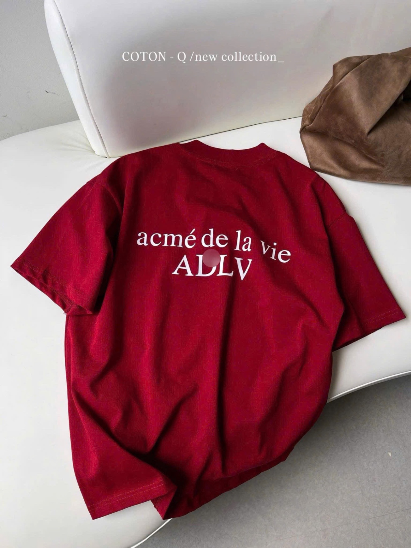 ANU354 - ÁO PHÔNG NỮ ĐỎ ADLV