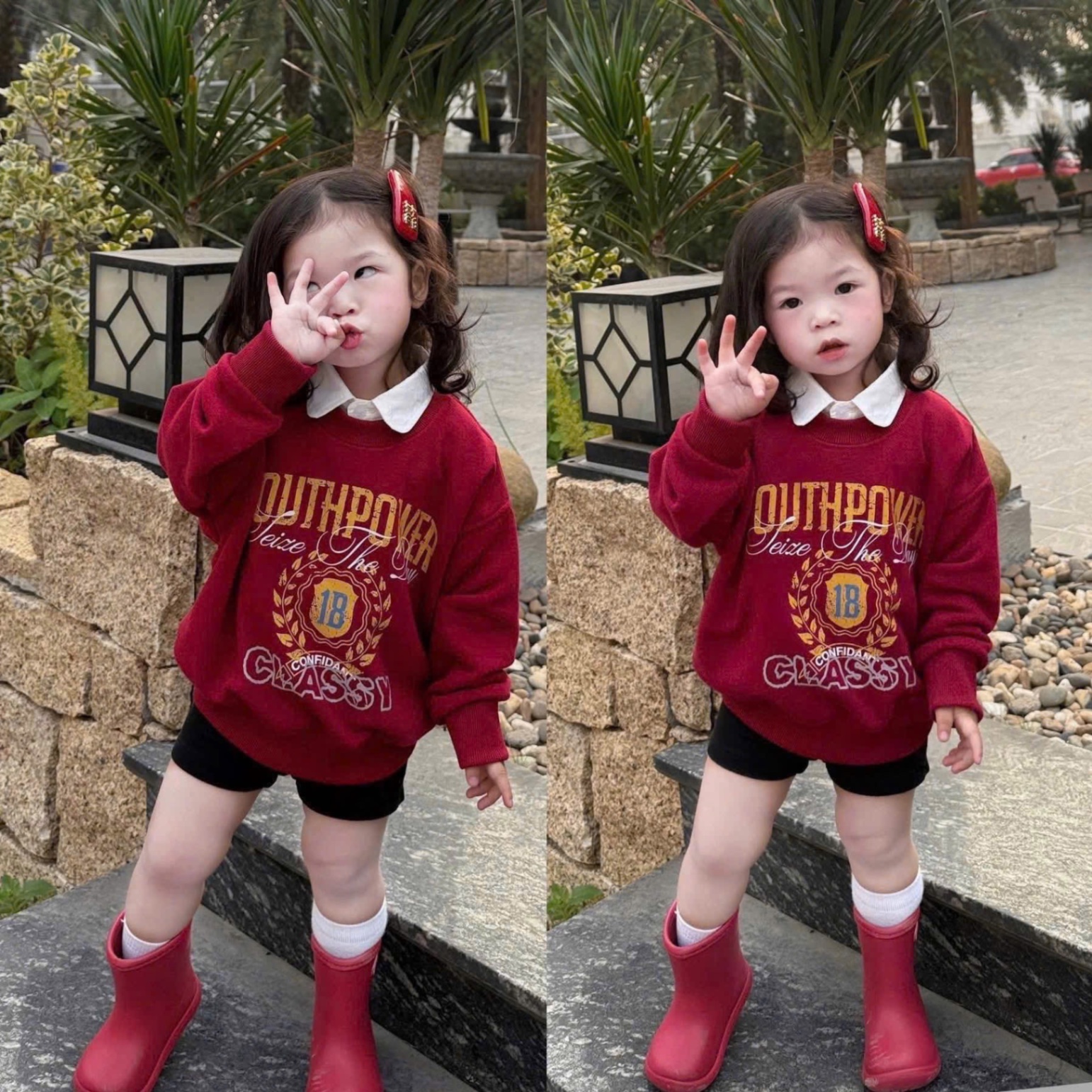 AB885 - SET 2 CỔ SƠ MI TRẮNG CHO BÉ